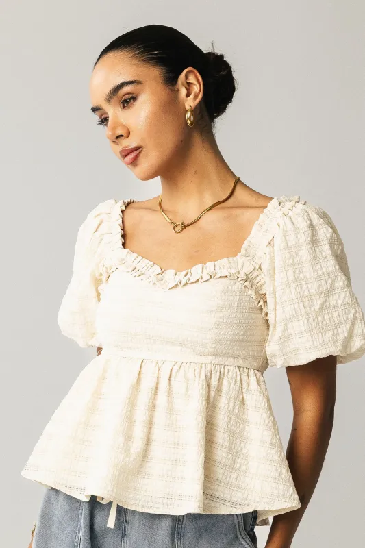 Wilder Blouse in Natural sold by bohme