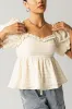 Wilder Blouse in Natural sold by bohme