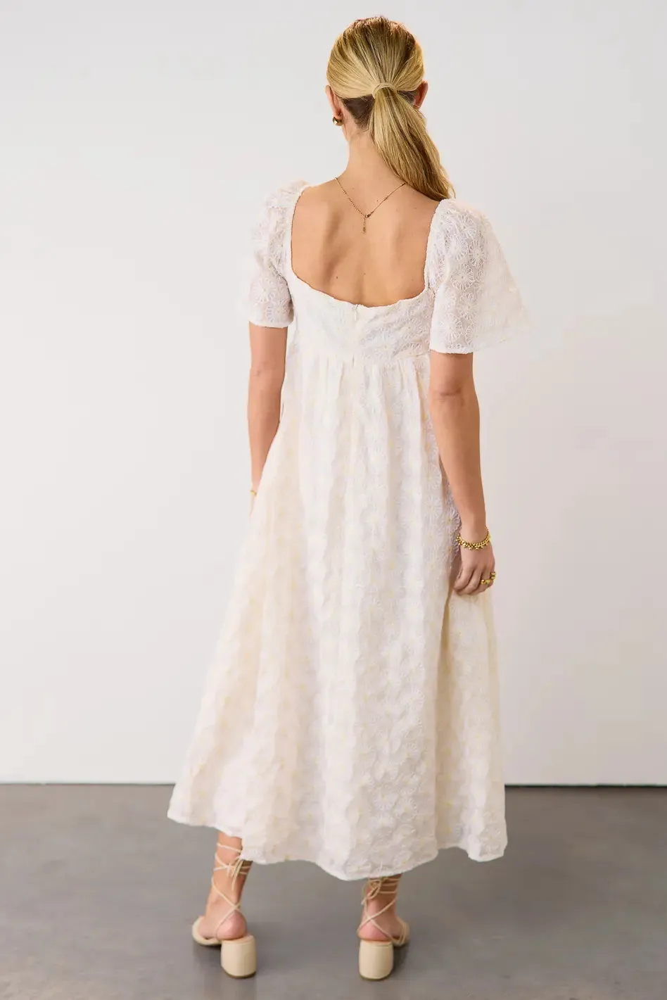 Natalia Floral Embroidered Dress - FINAL SALE sold by bohme product image thumbnail 2