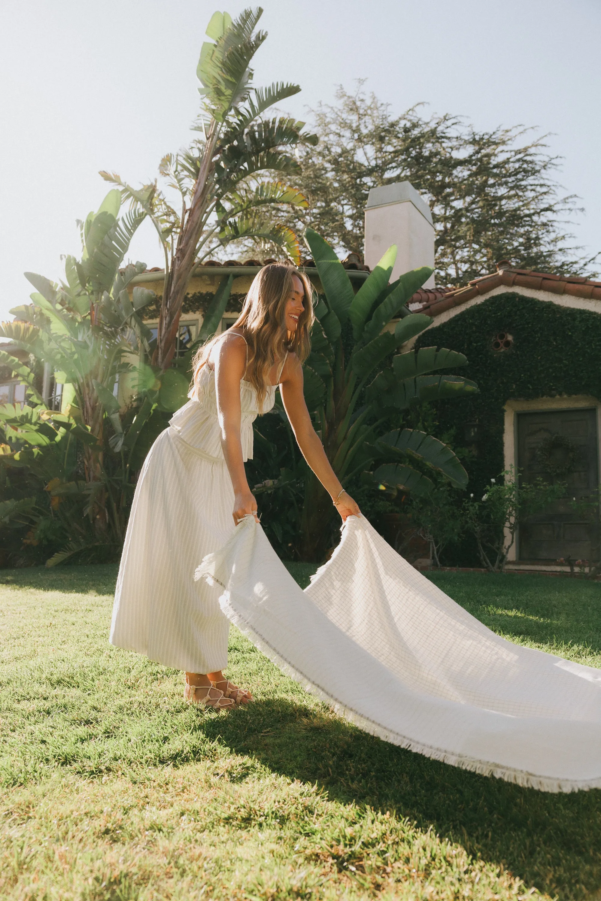 Maisey Striped Maxi Skirt sold by bohme product image thumbnail 3