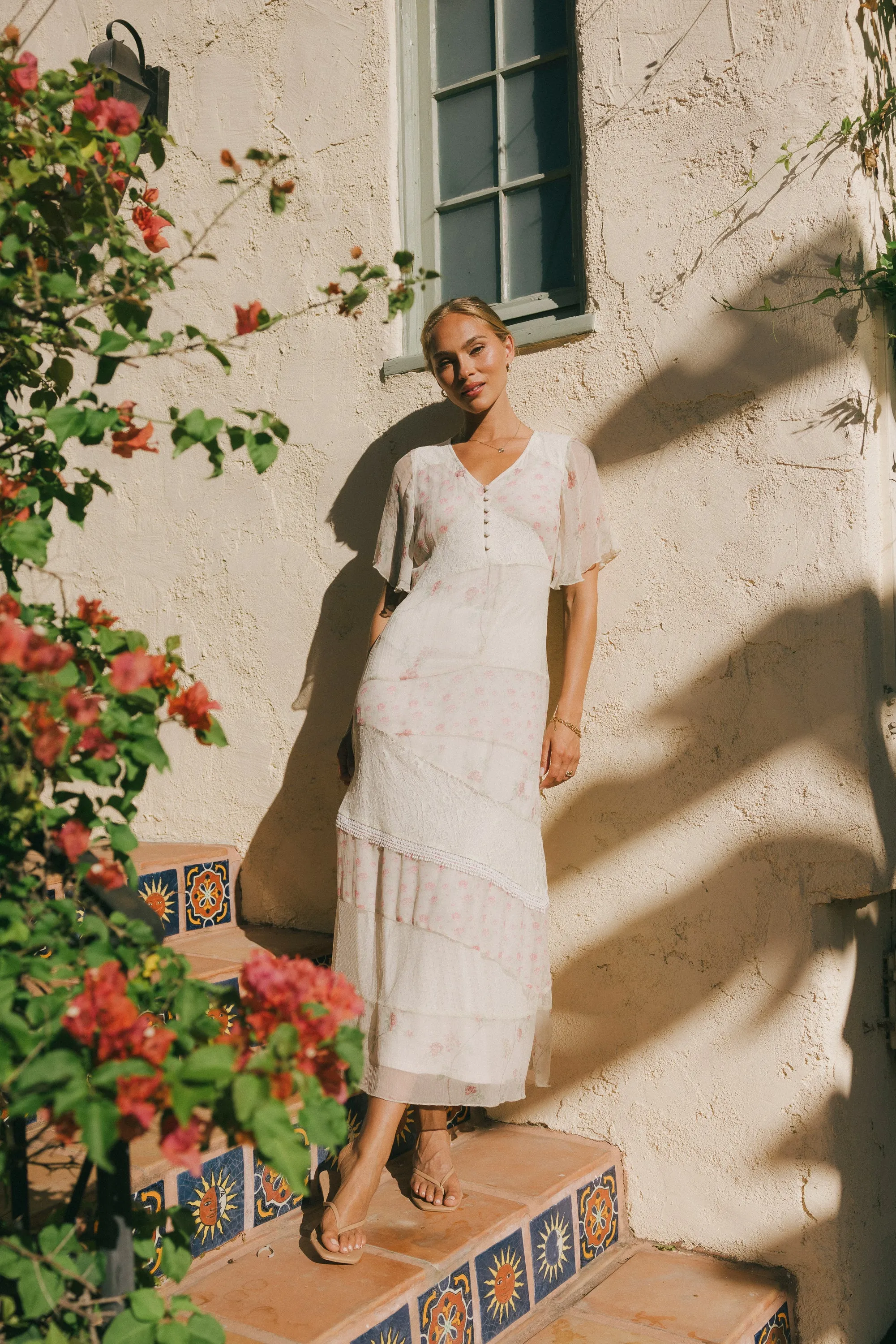 Nicole Floral Maxi Dress - FINAL SALE sold by bohme product image thumbnail 3