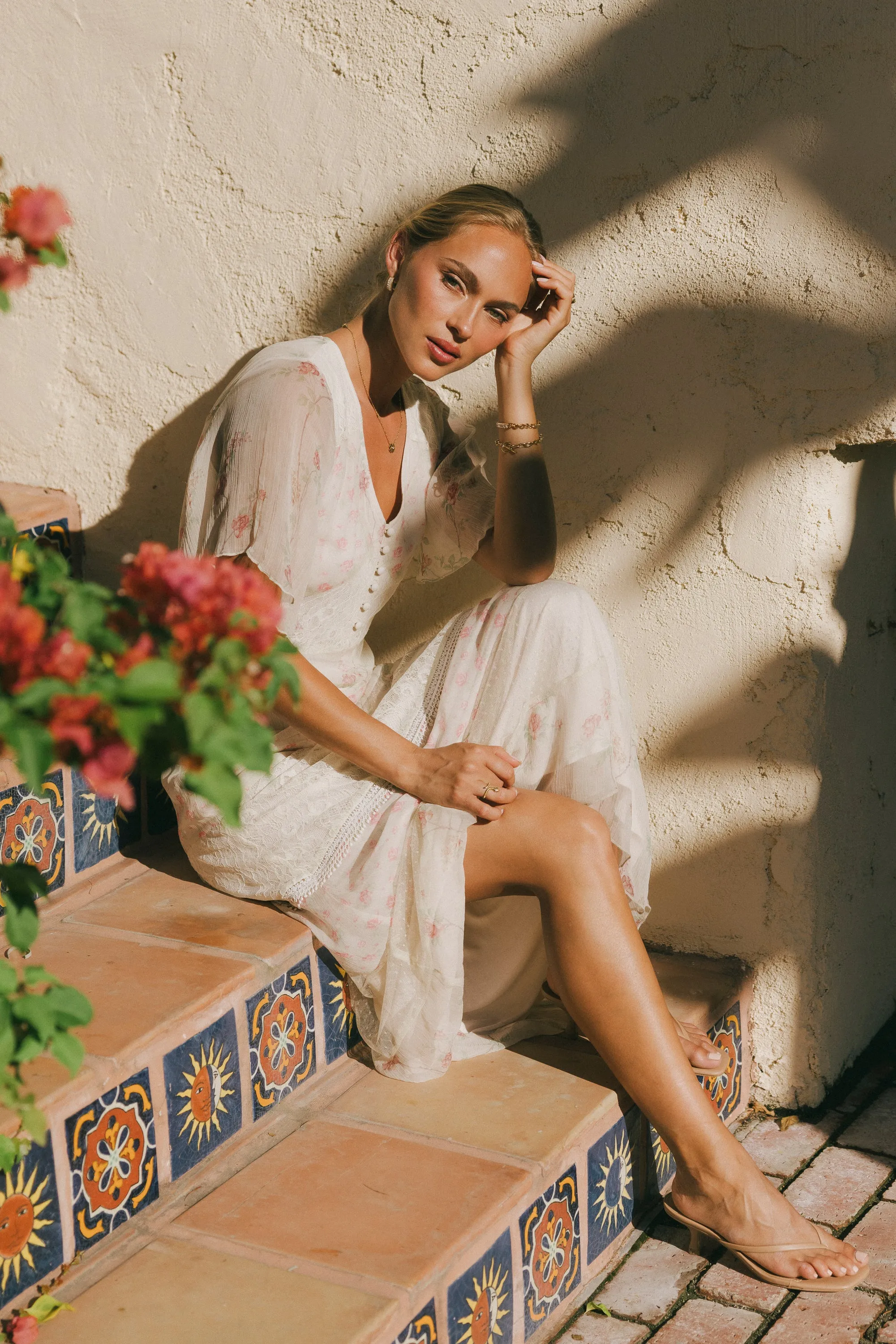 Nicole Floral Maxi Dress - FINAL SALE sold by bohme