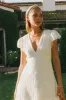 Sol Embroidered Maxi Dress sold by bohme