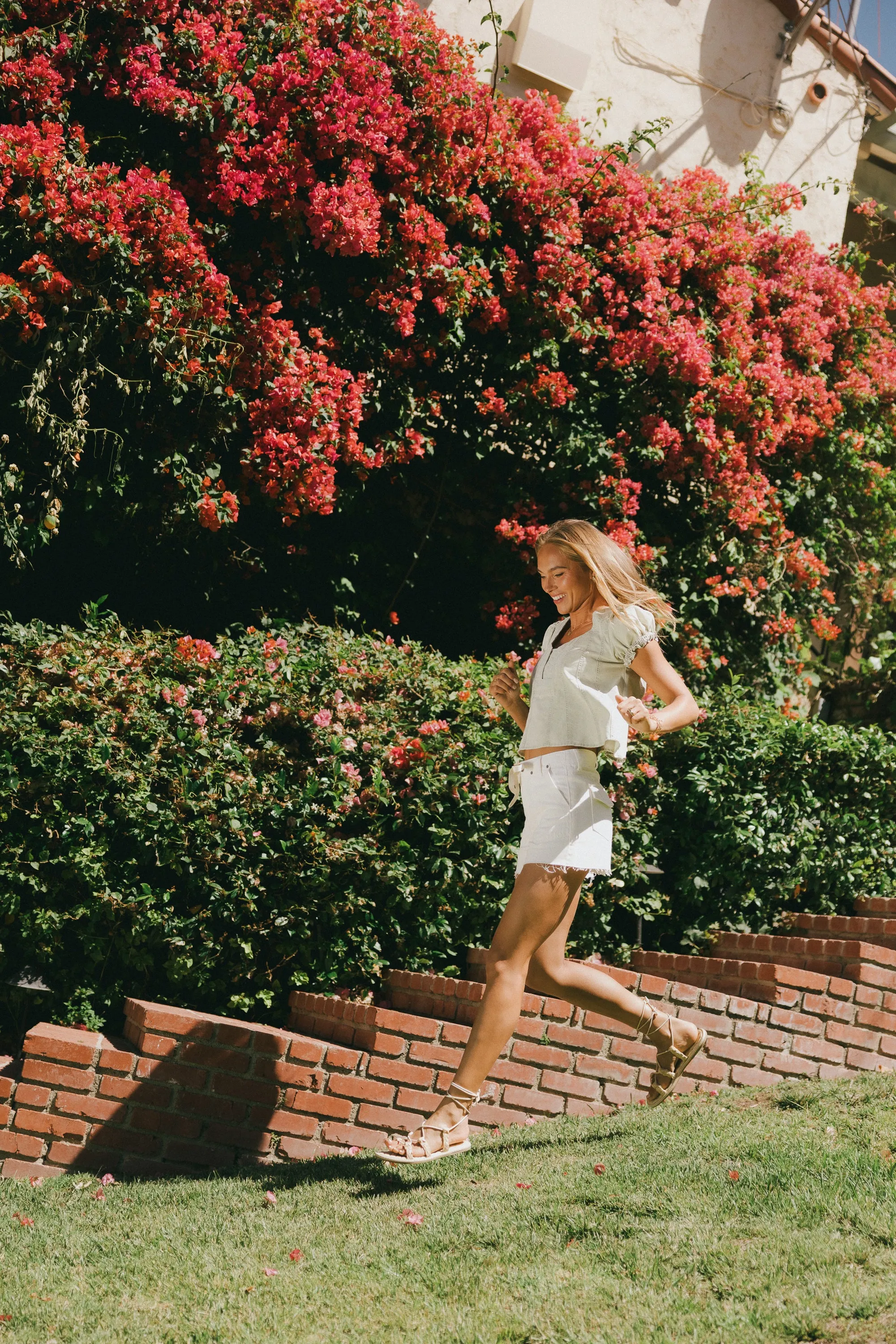 Laney Relaxed Blouse in Sage - FINAL SALE sold by bohme product image thumbnail 2