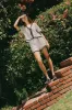 Estella Scalloped Shorts sold by bohme