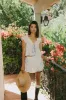 Regina Floral Blouse in Blue sold by bohme