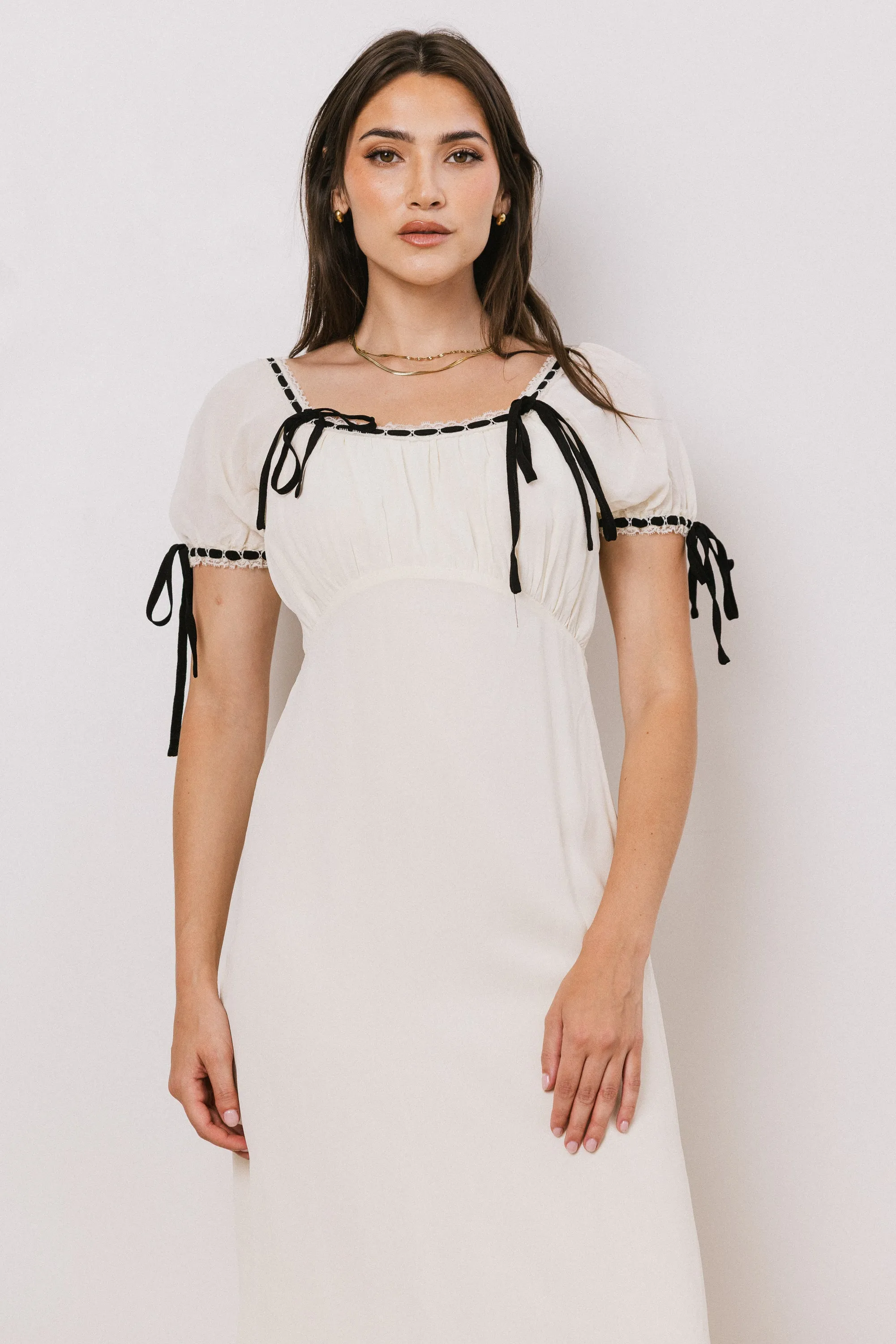 Quincy Lace Trim Midi Dress sold by bohme product image thumbnail 2