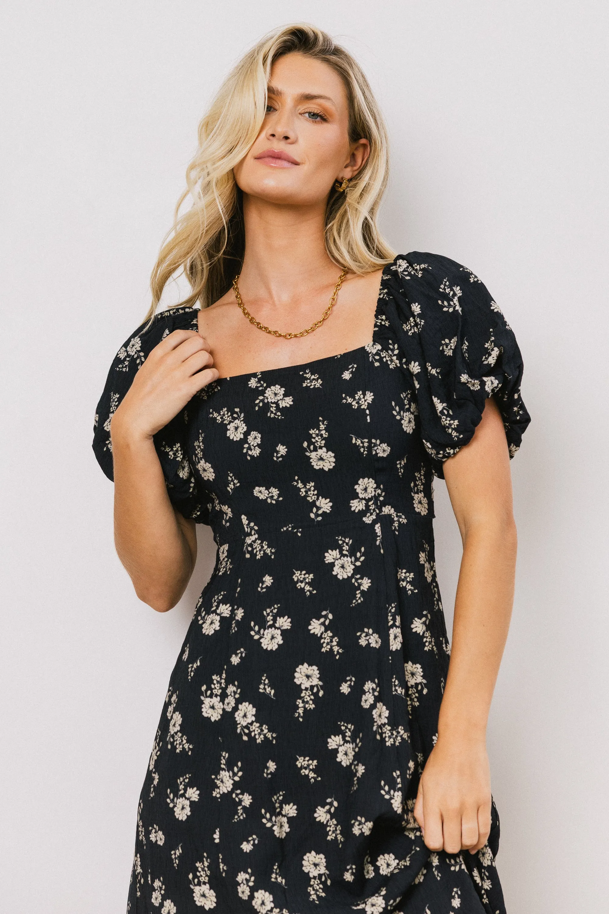 Aubree Floral Midi Dress - FINAL SALE sold by bohme product image thumbnail 2