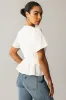 Neo Embroidered Blouse in Ivory sold by bohme