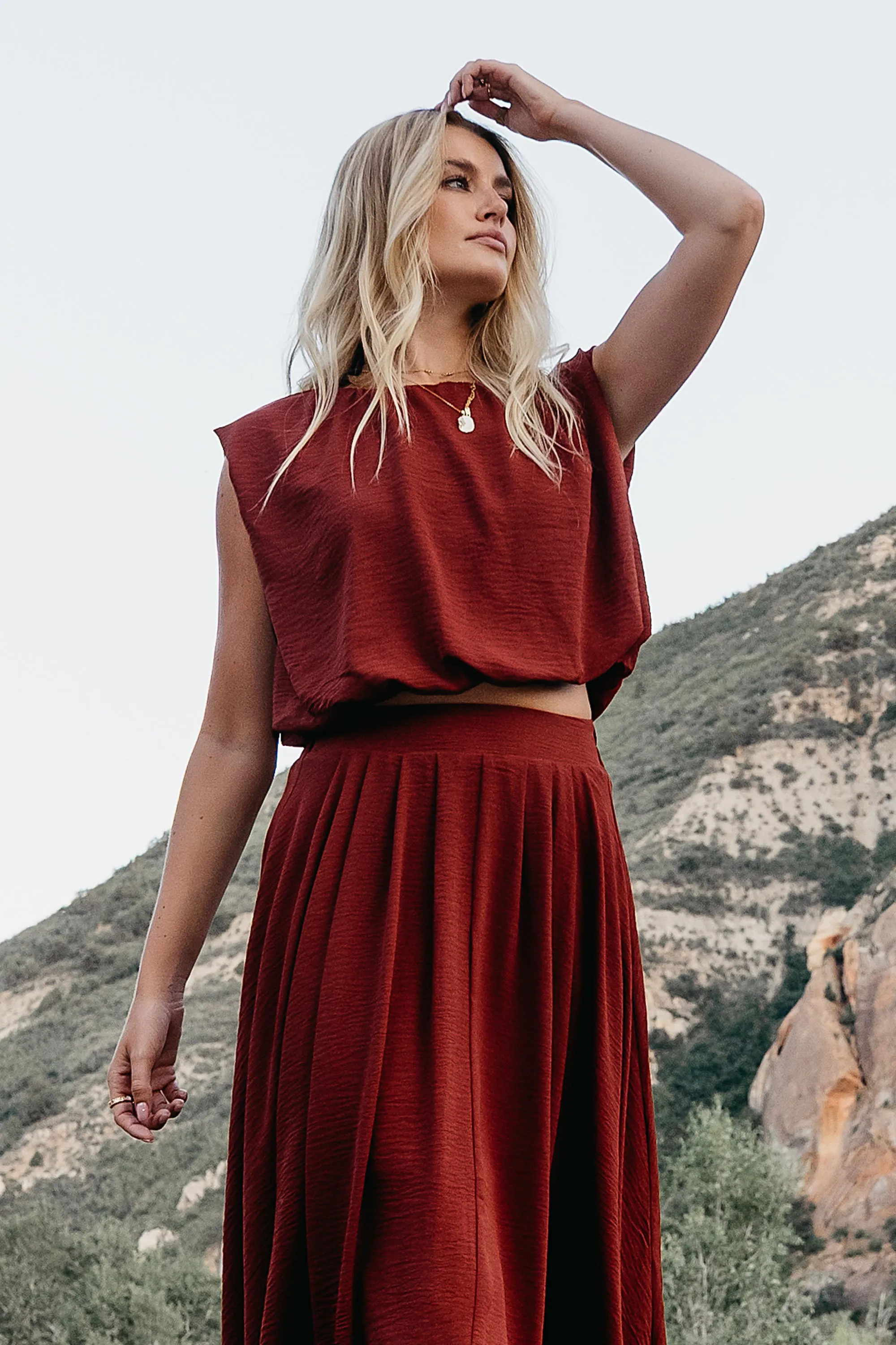 Dani Bubble Blouse - FINAL SALE sold by bohme