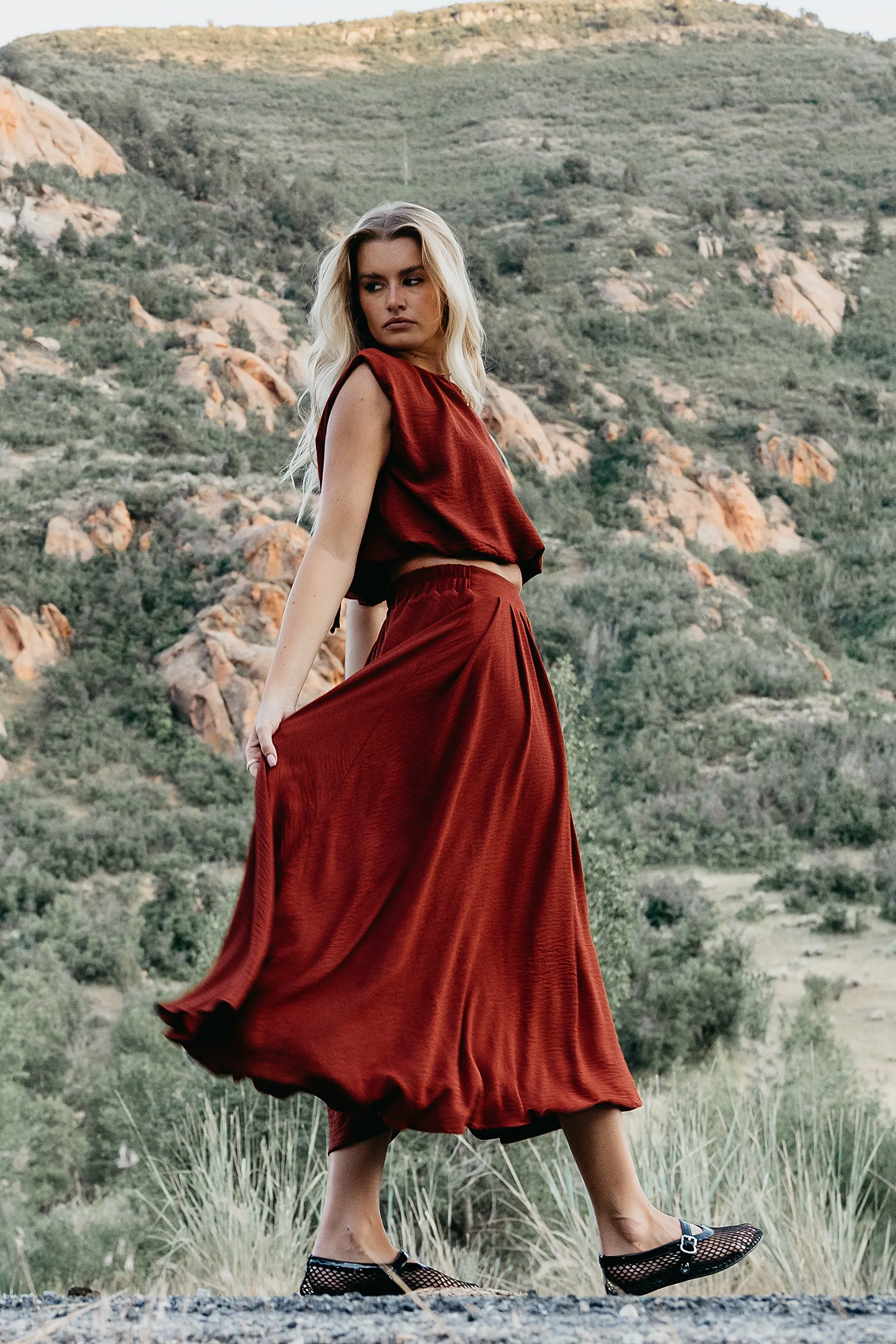 Dani Bubble Blouse - FINAL SALE sold by bohme product image thumbnail 3