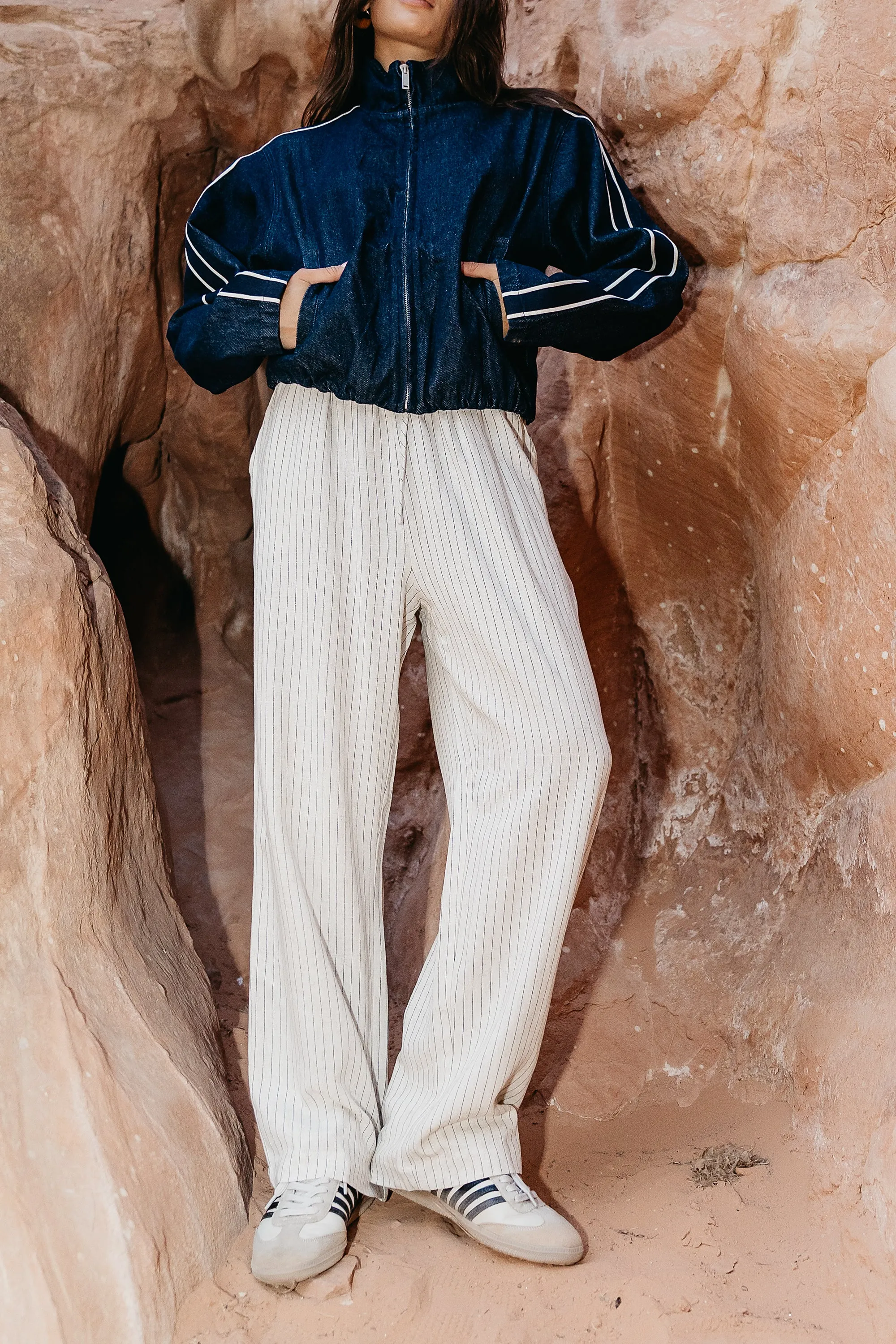 Lottie Striped Wide Leg Pants sold by bohme product image thumbnail 2