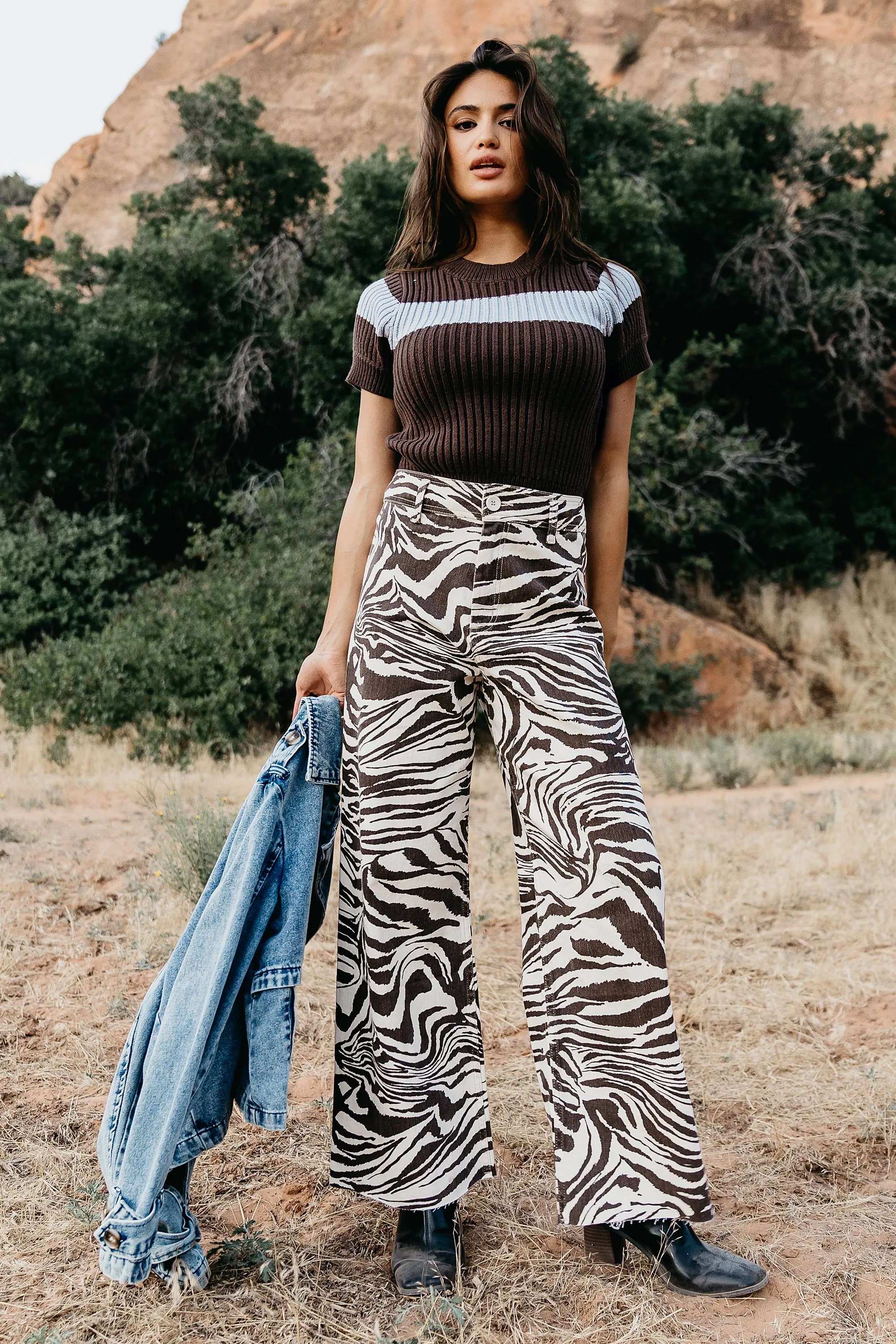 Jessi Wide Leg Jeans - FINAL SALE sold by bohme product image thumbnail 4