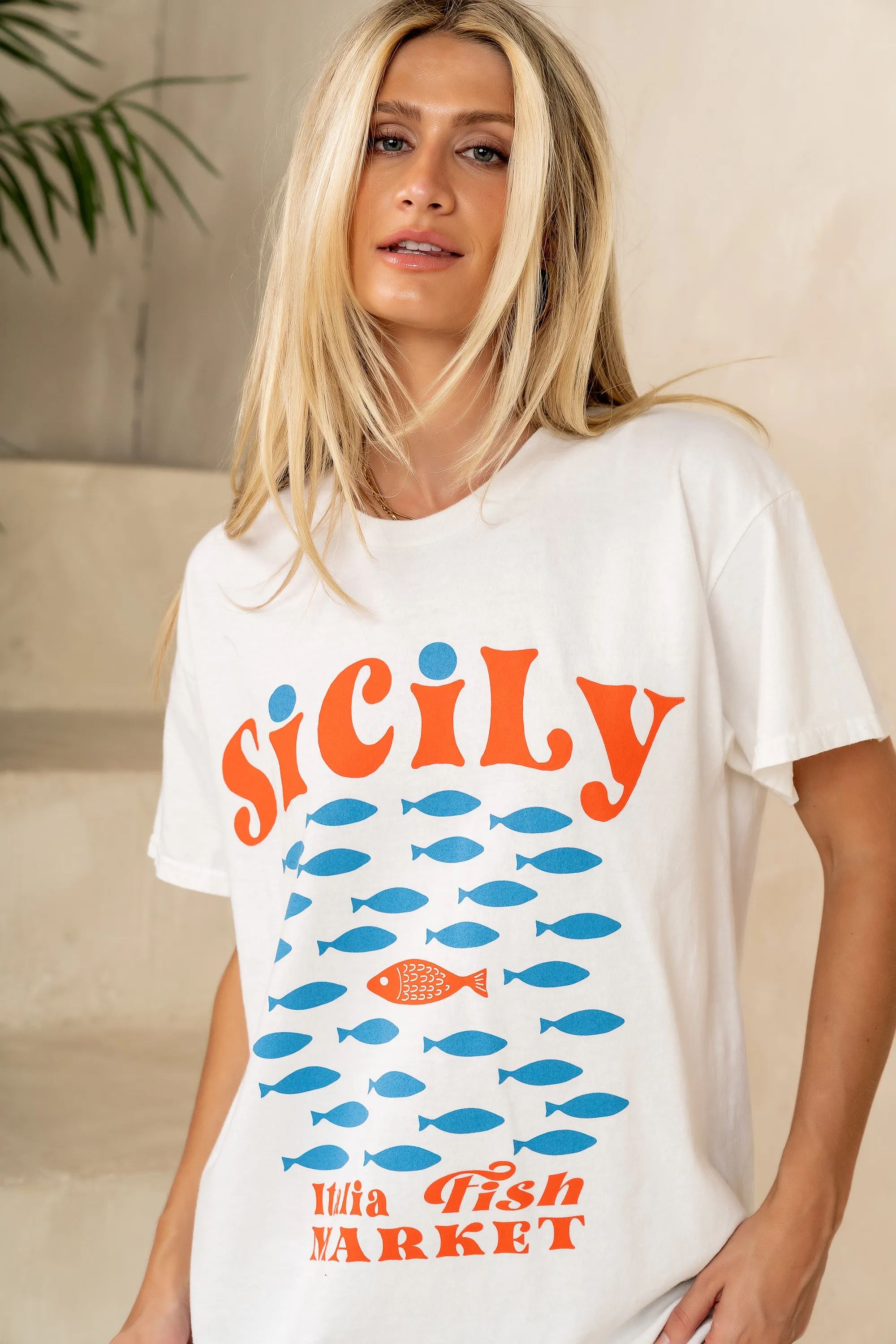 Sicily Oversized Graphic Tee - FINAL SALE sold by bohme product image thumbnail 3