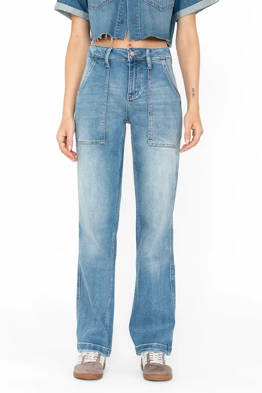 Ariya Straight Leg Jeans sold by bohme