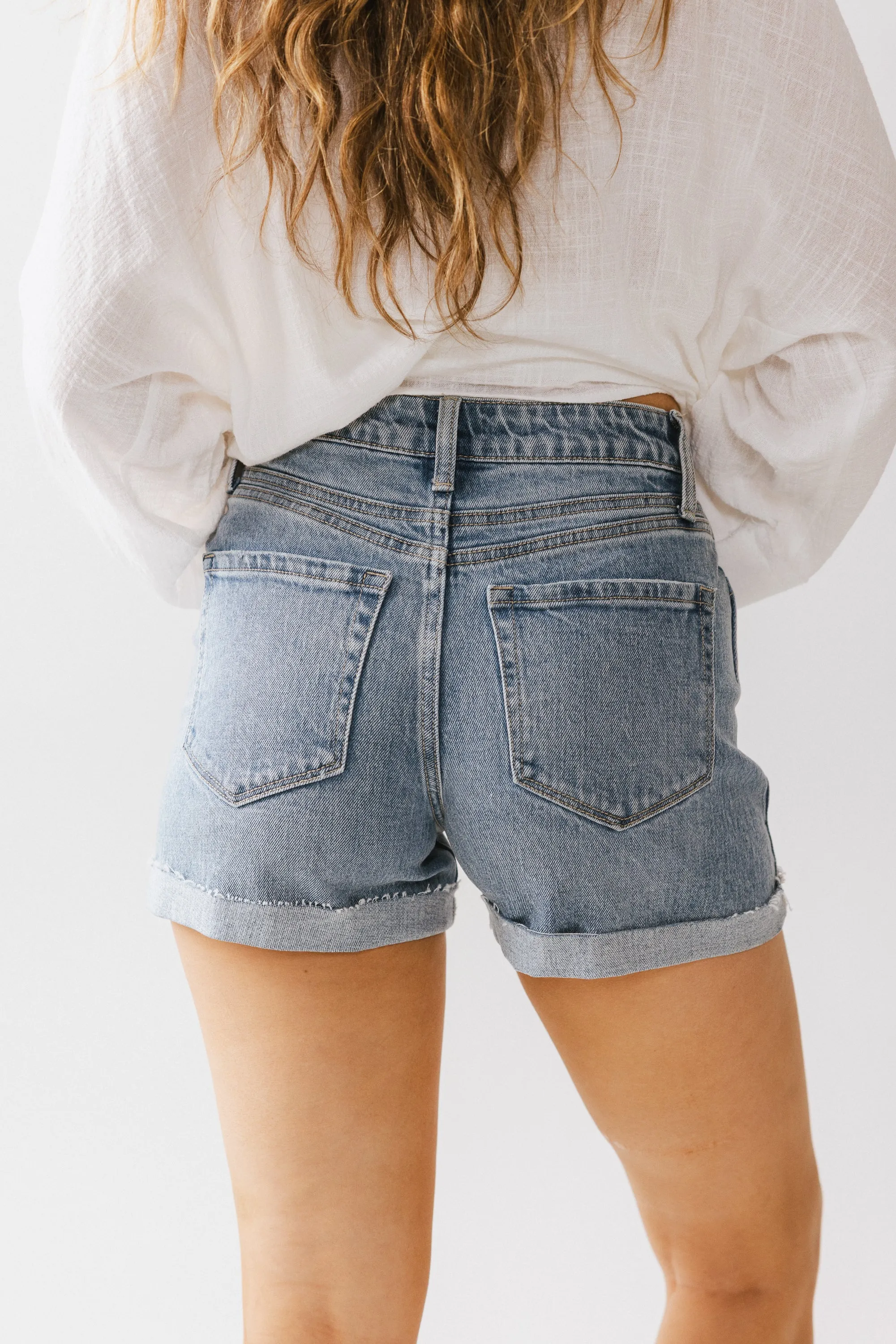 Jayla Denim Shorts sold by bohme product image thumbnail 5