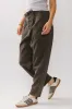 Rosie Tencel Loose Pants in Charcoal sold by bohme