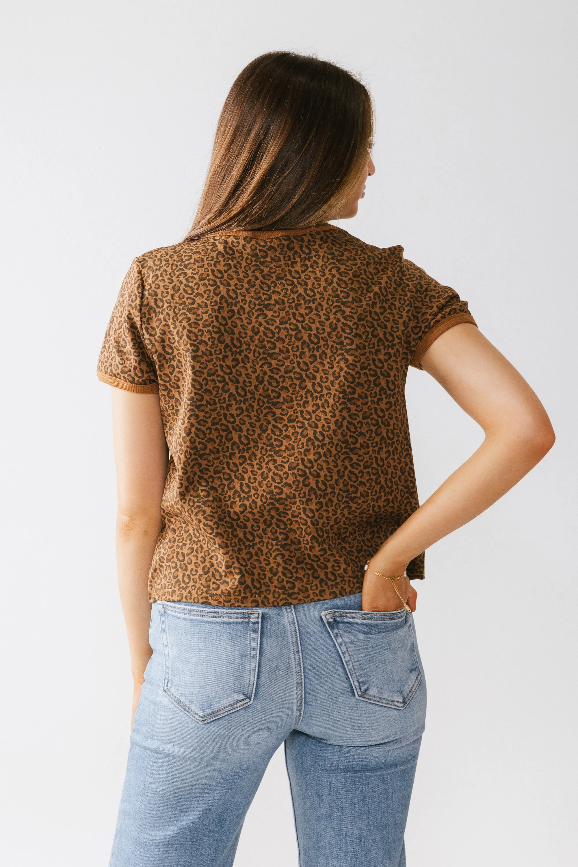 Olivia Leopard Top sold by bohme product image thumbnail 4
