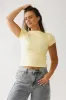 Martha Boatneck Top in Yellow sold by bohme
