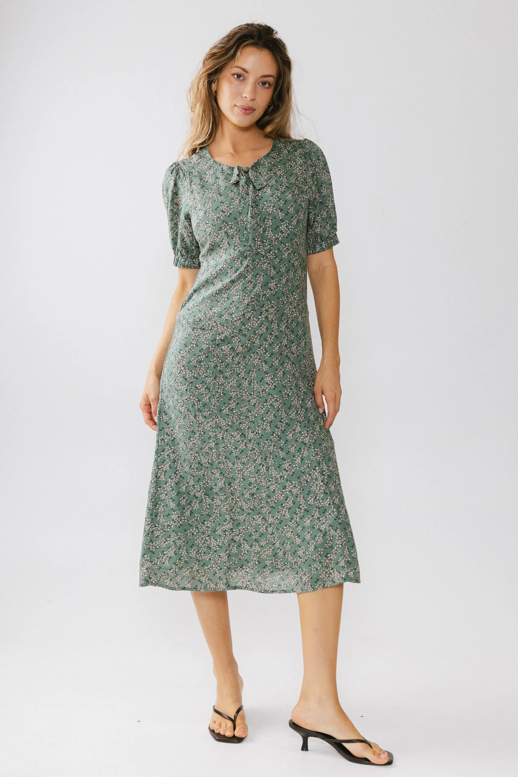Kelsey Floral Midi Dess sold by bohme product image thumbnail 5