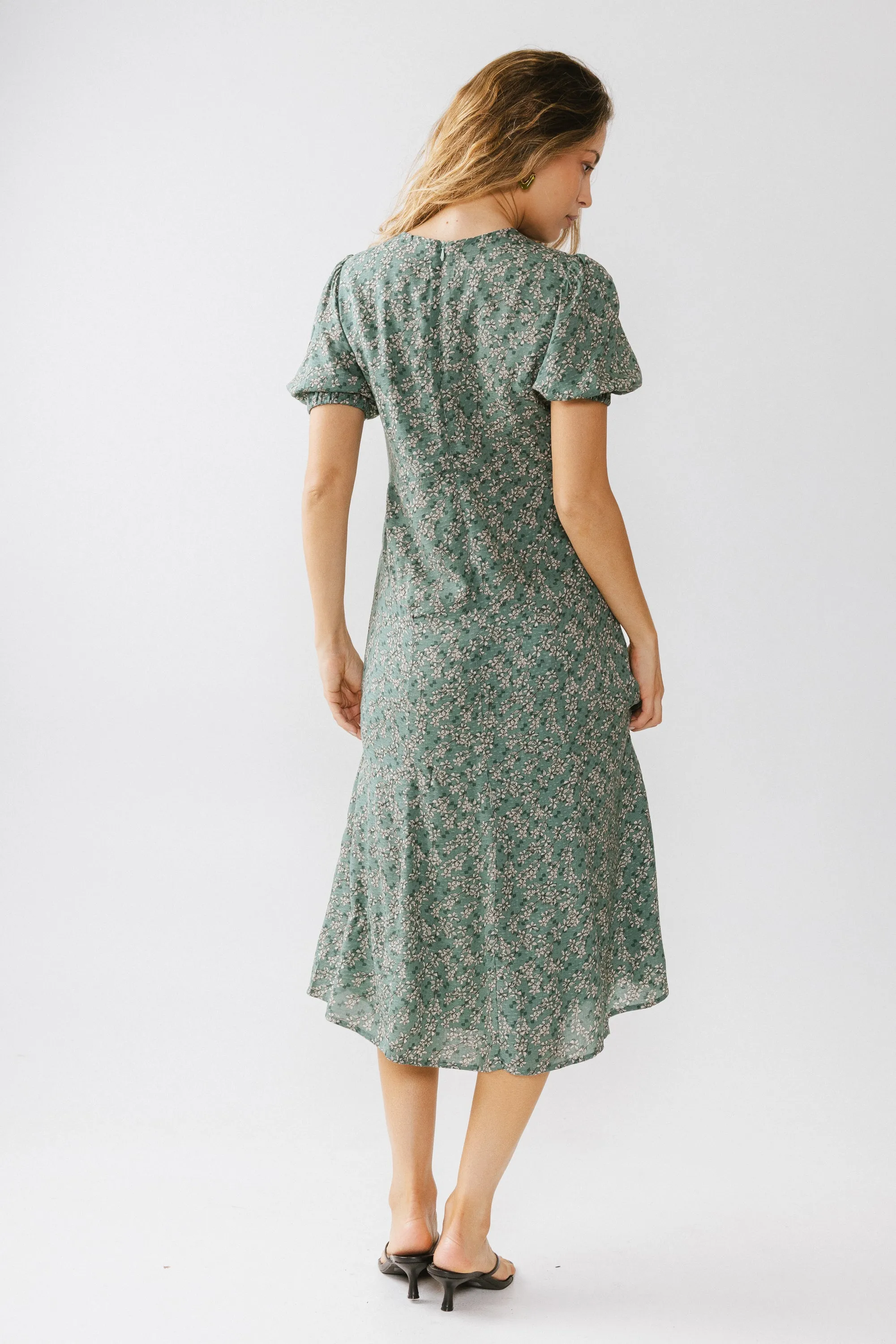 Kelsey Floral Midi Dess sold by bohme product image thumbnail 4