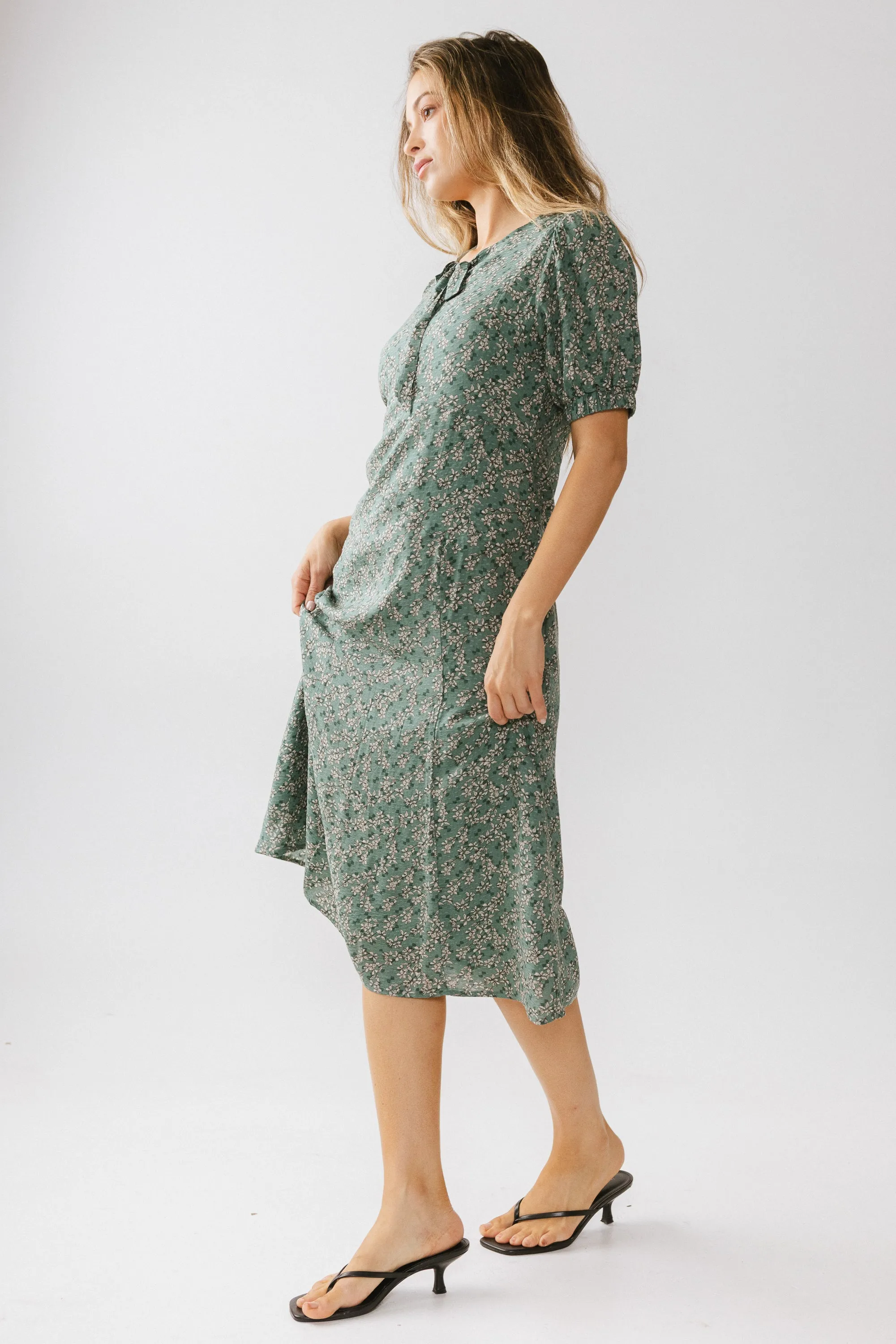 Kelsey Floral Midi Dess sold by bohme product image thumbnail 3