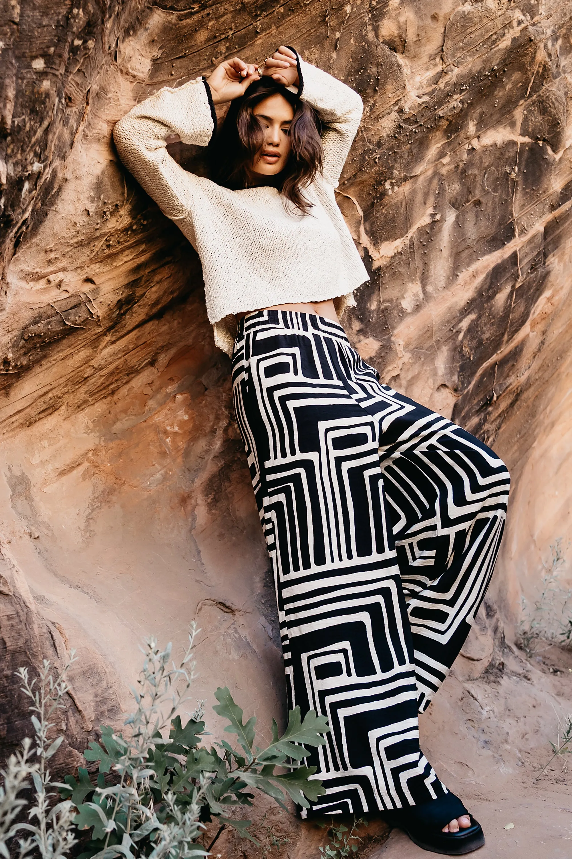 Robin Knit Sweater in Oatmeal sold by bohme product image thumbnail 4