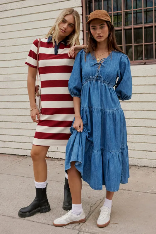 Kora Midi Dress sold by bohme