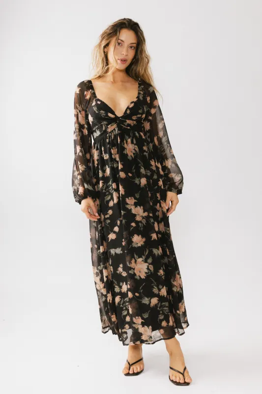 Chance Floral Maxi Dress sold by bohme