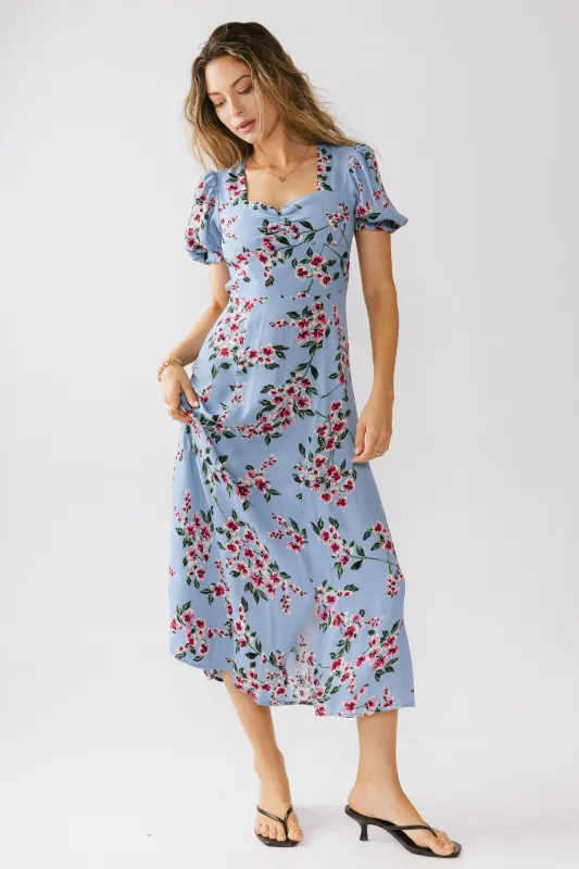 Kaylee Floral Maxi Dress sold by bohme