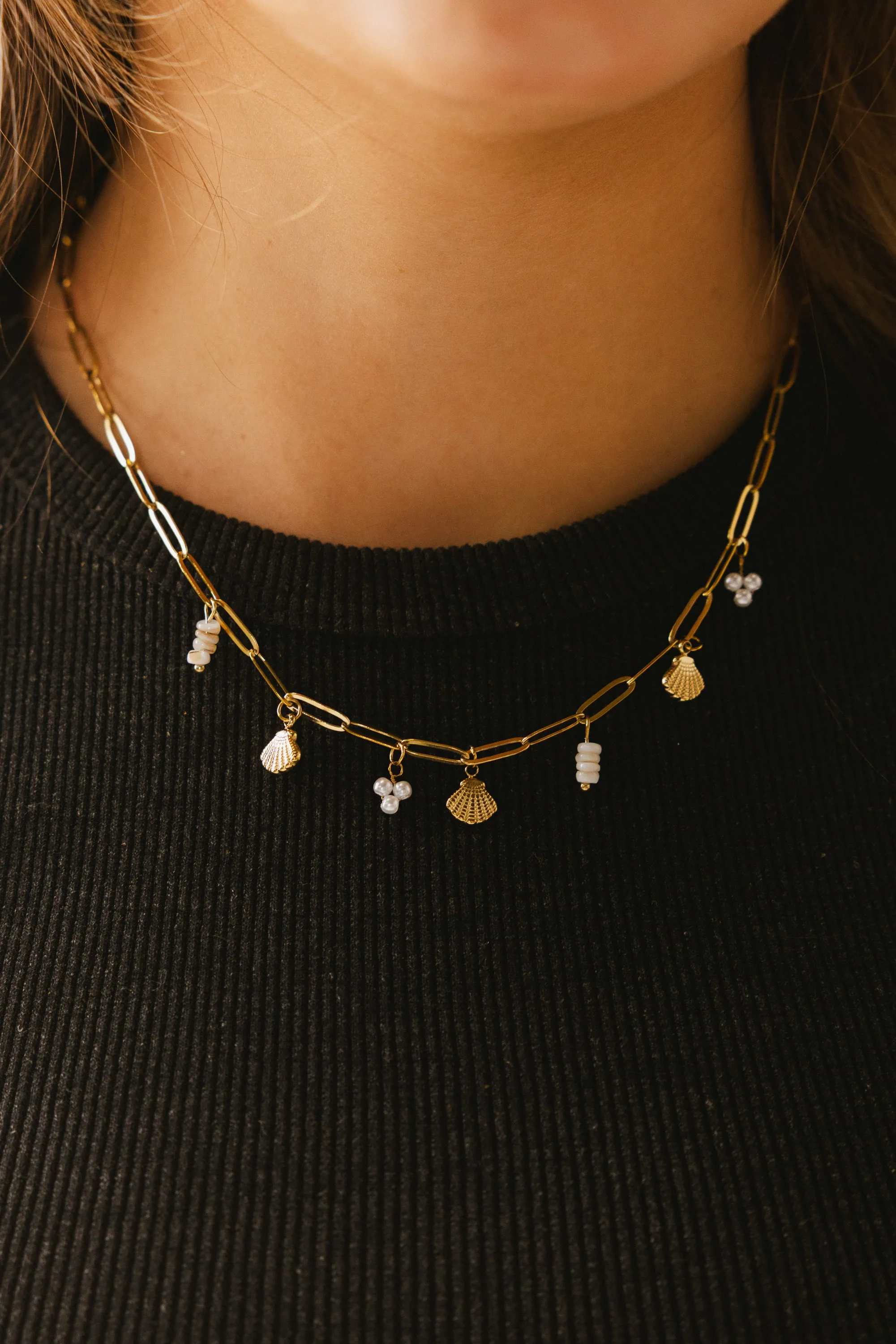 Isabel Charm Necklace sold by bohme