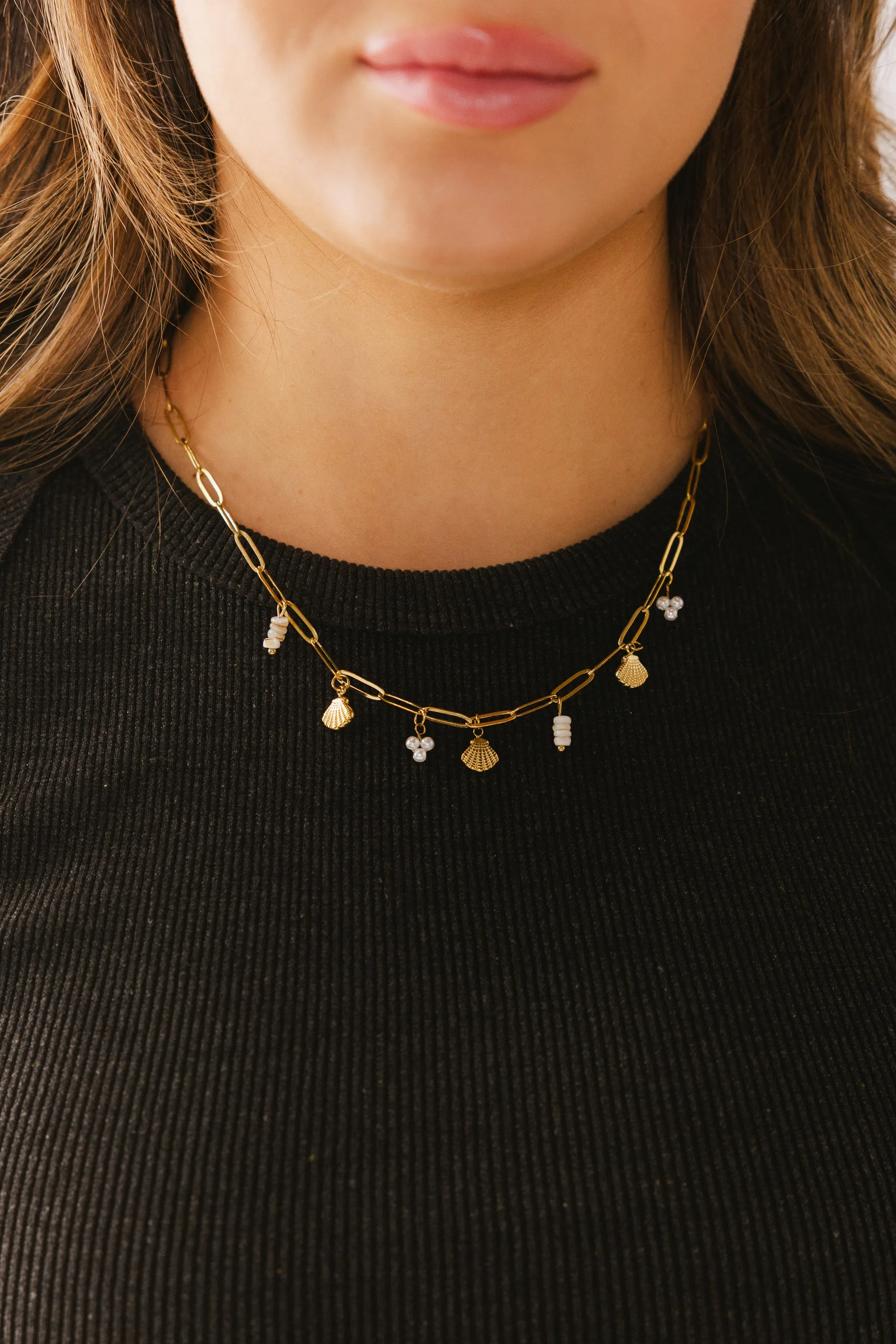 Isabel Charm Necklace sold by bohme product image thumbnail 3