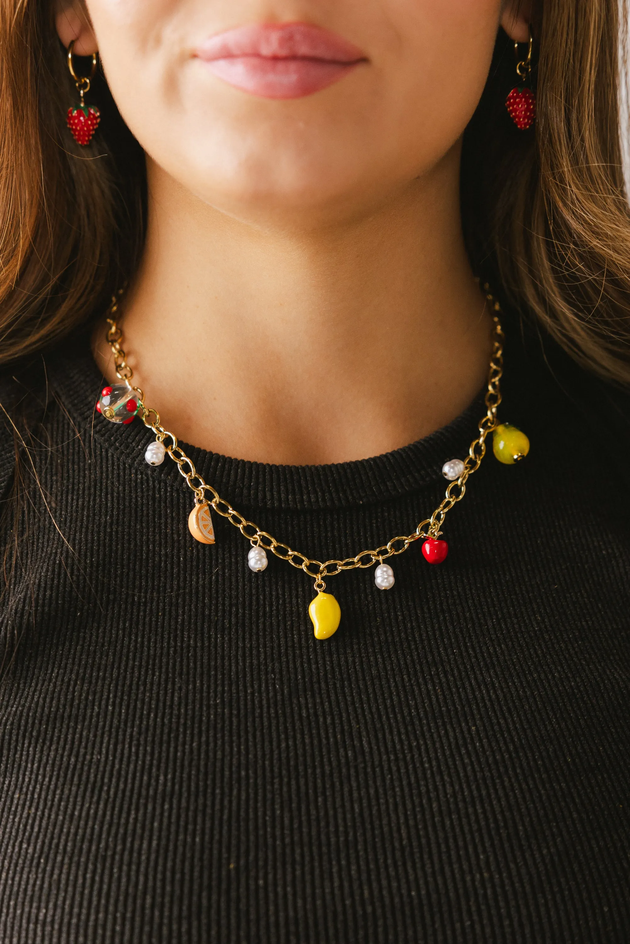 Callie Charm Necklace sold by bohme product image thumbnail 3