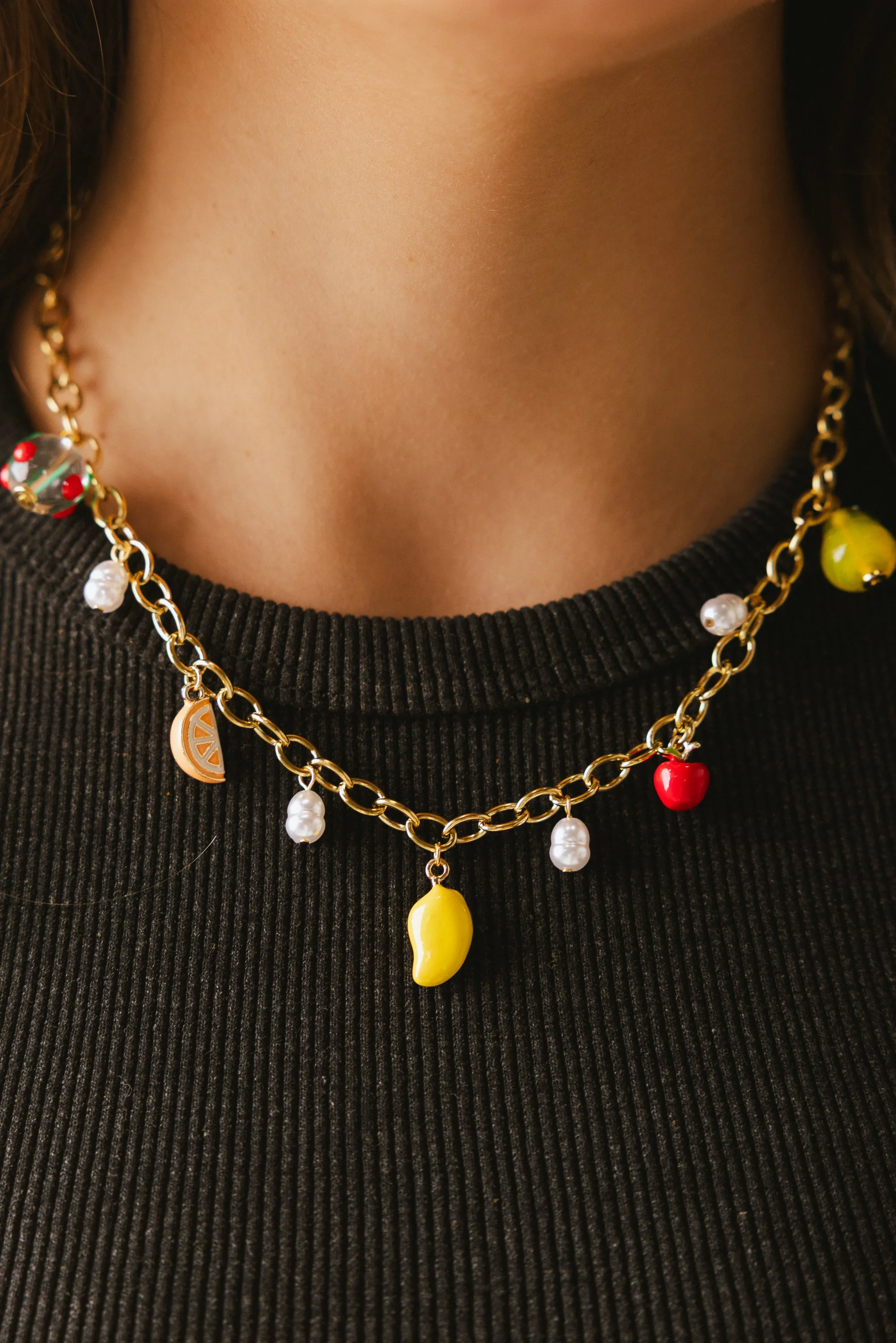 Callie Charm Necklace sold by bohme product image thumbnail 2