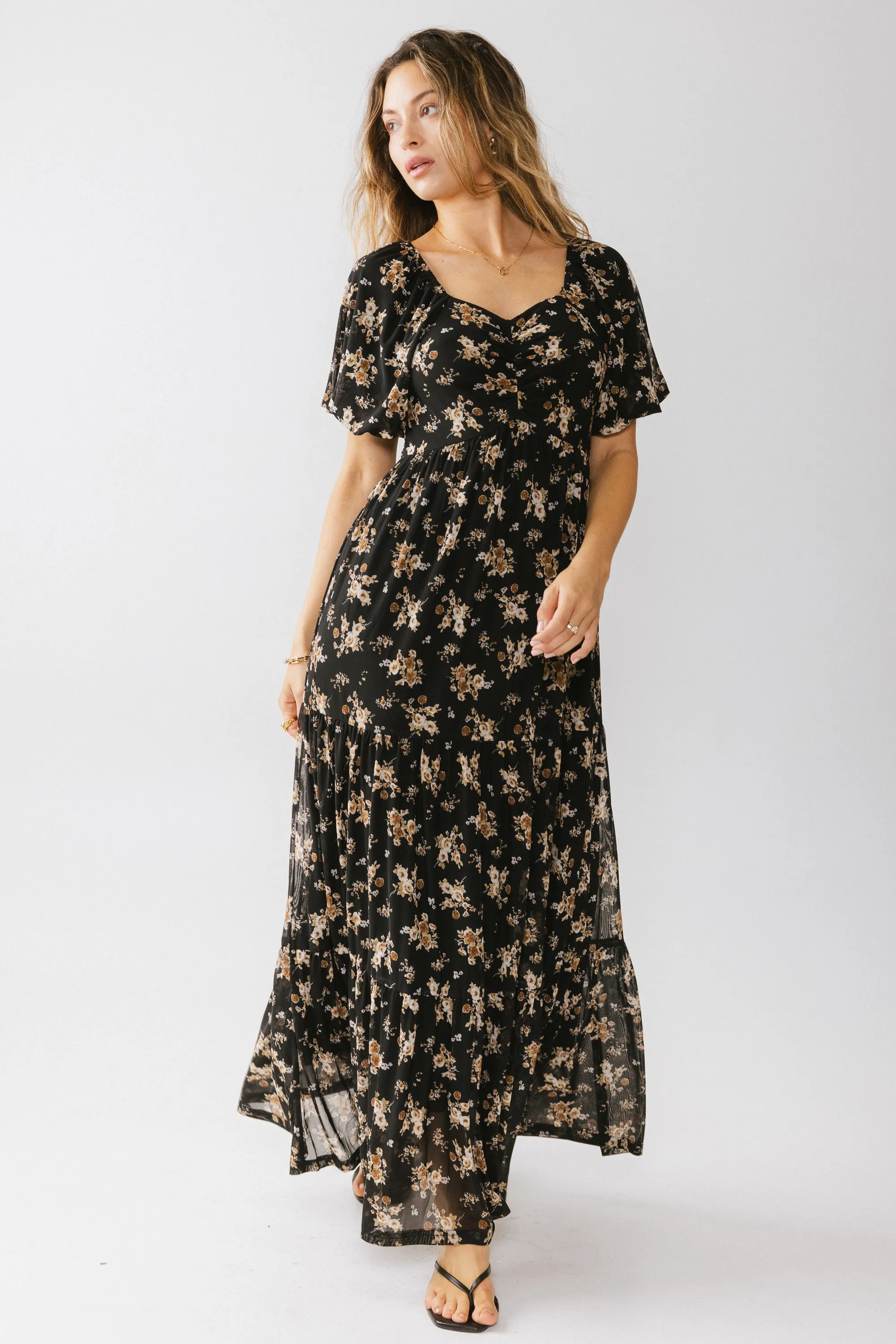 Reed Floral Maxi Dress sold by bohme