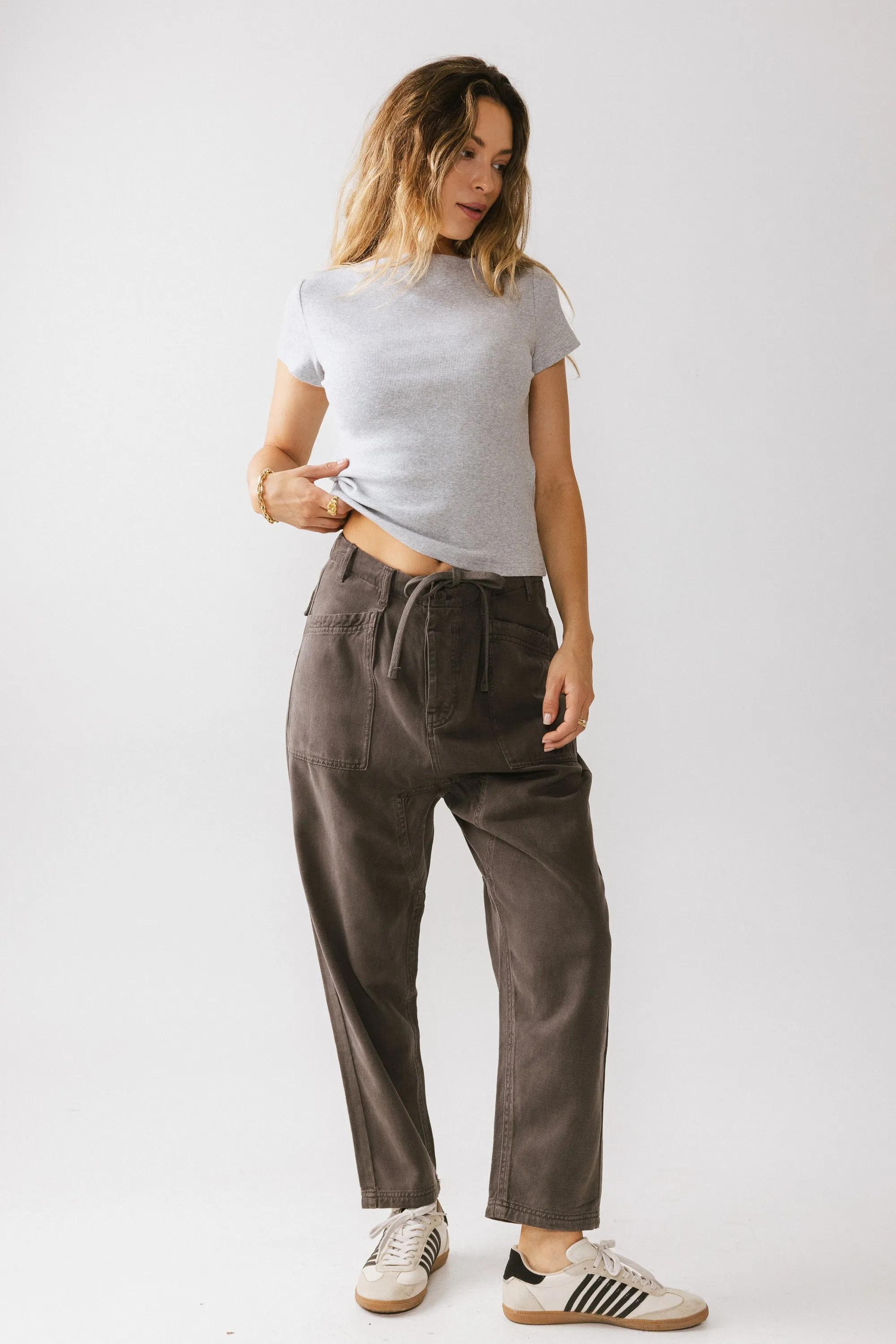 Martha Boatneck Top in Grey sold by bohme product image thumbnail 4