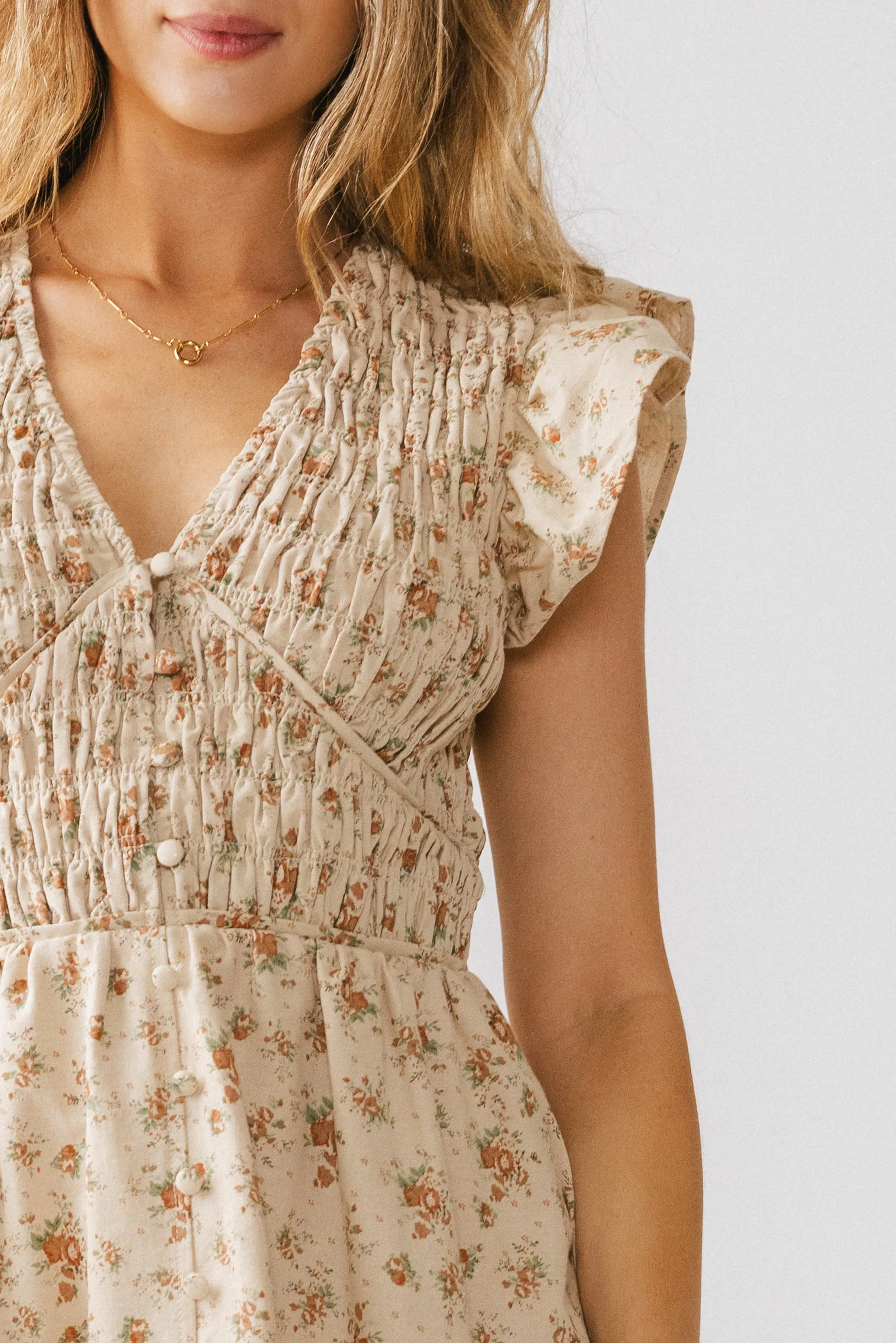 Kayce Floral Mini Dress - FINAL SALE sold by bohme product image thumbnail 2