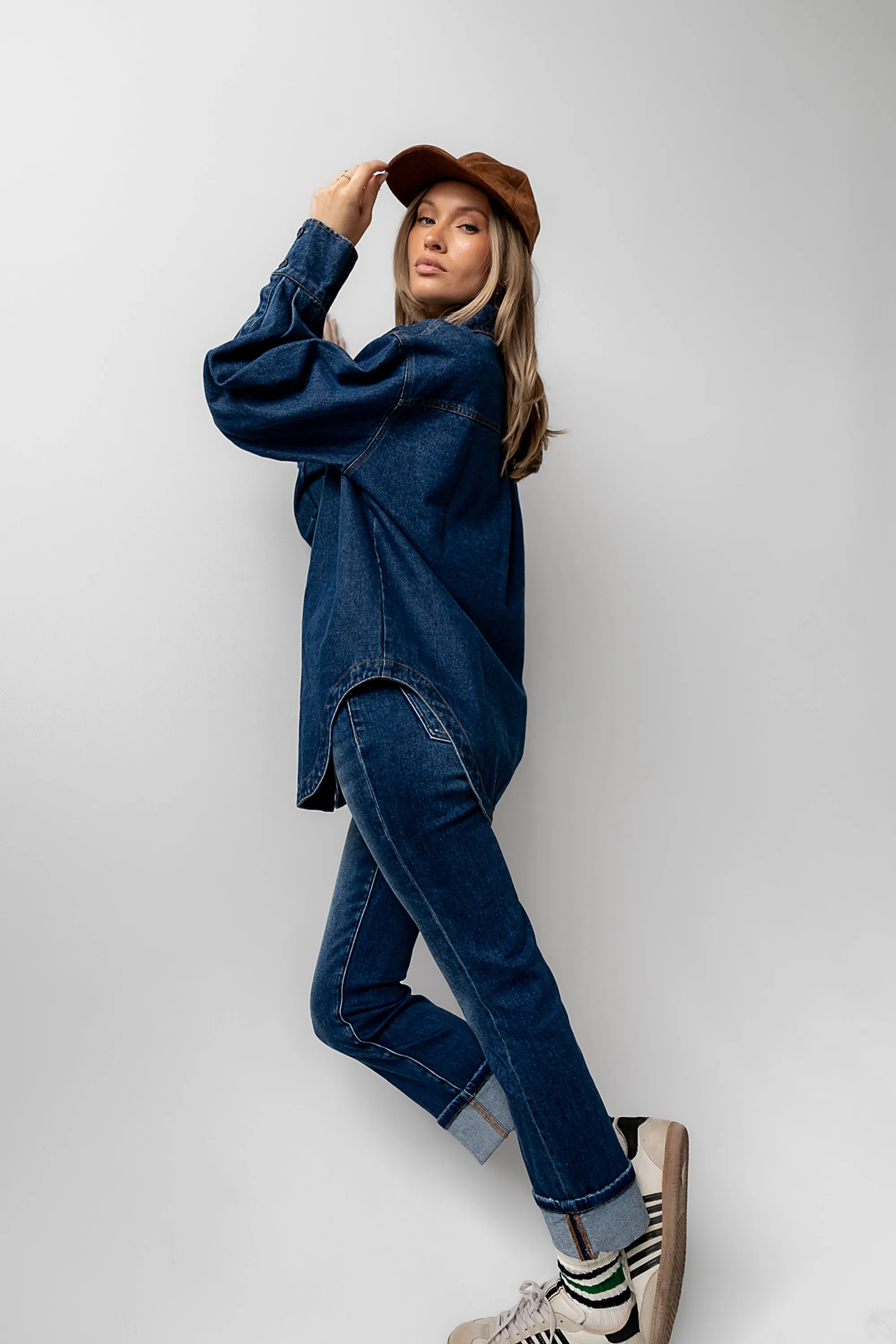 Elliot Cuffed Straight Leg Jeans - FINAL SALE sold by bohme product image thumbnail 4