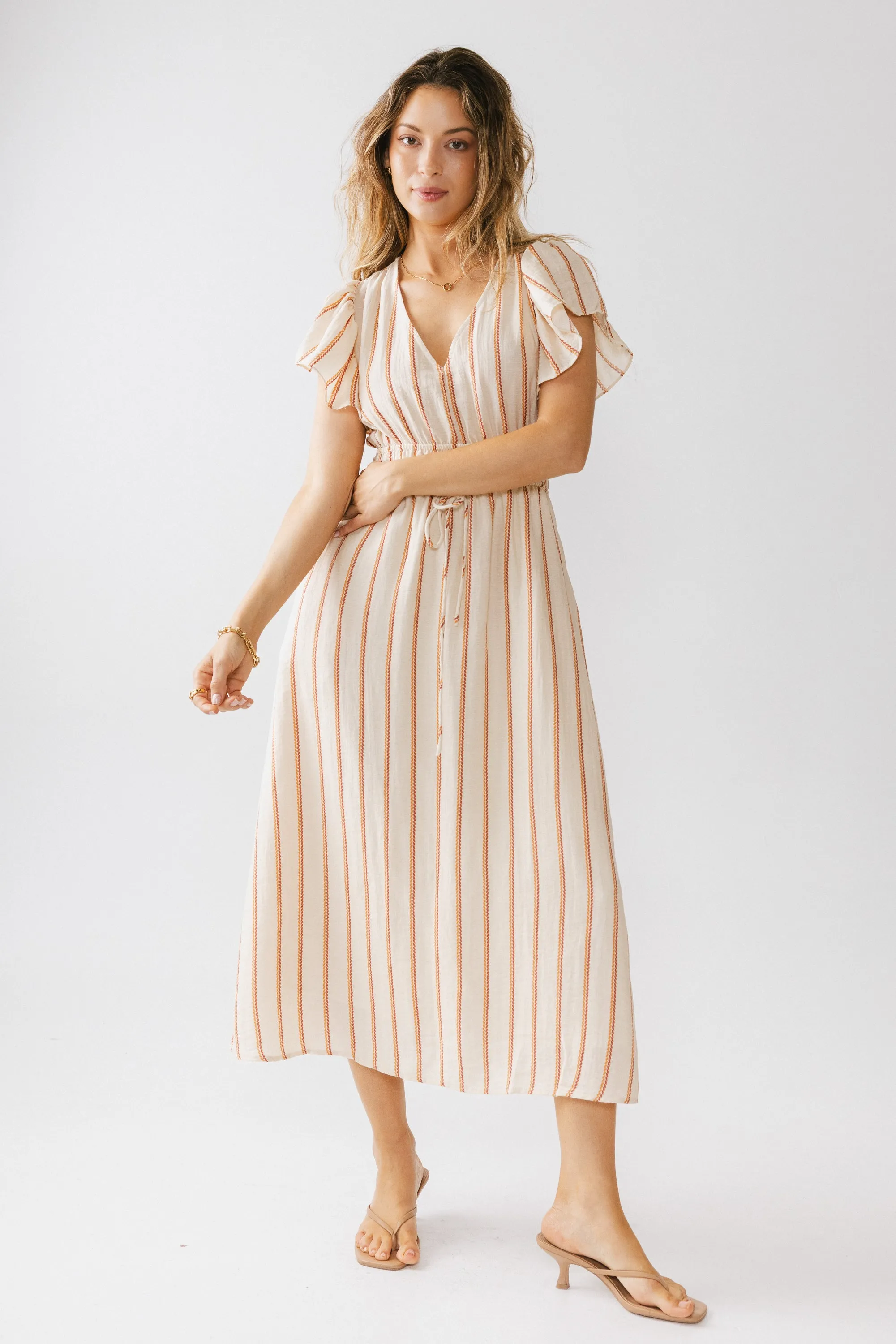 Khloe Abstract Maxi Dress - FINAL SALE sold by bohme product image thumbnail 3