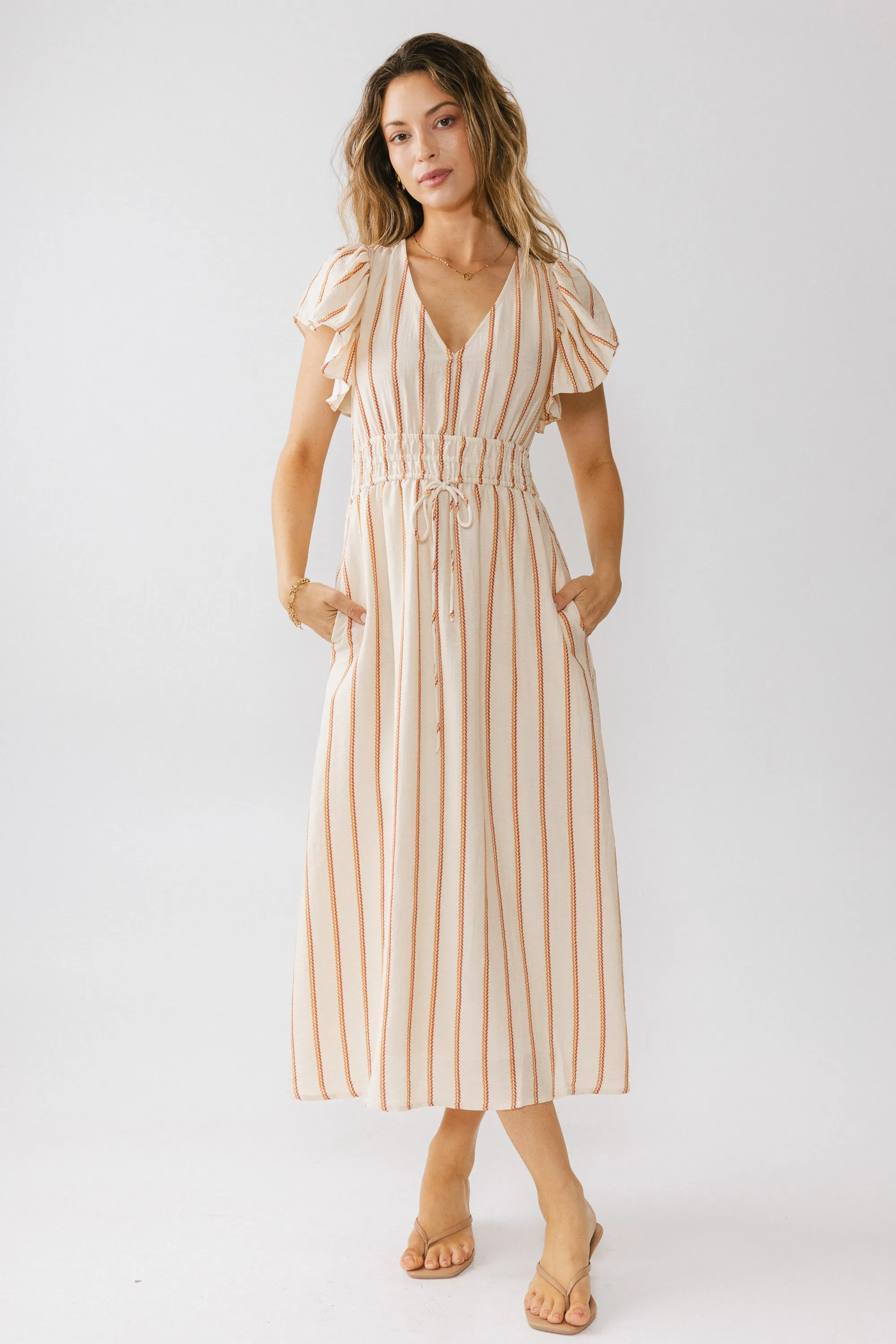 Khloe Abstract Maxi Dress - FINAL SALE sold by bohme