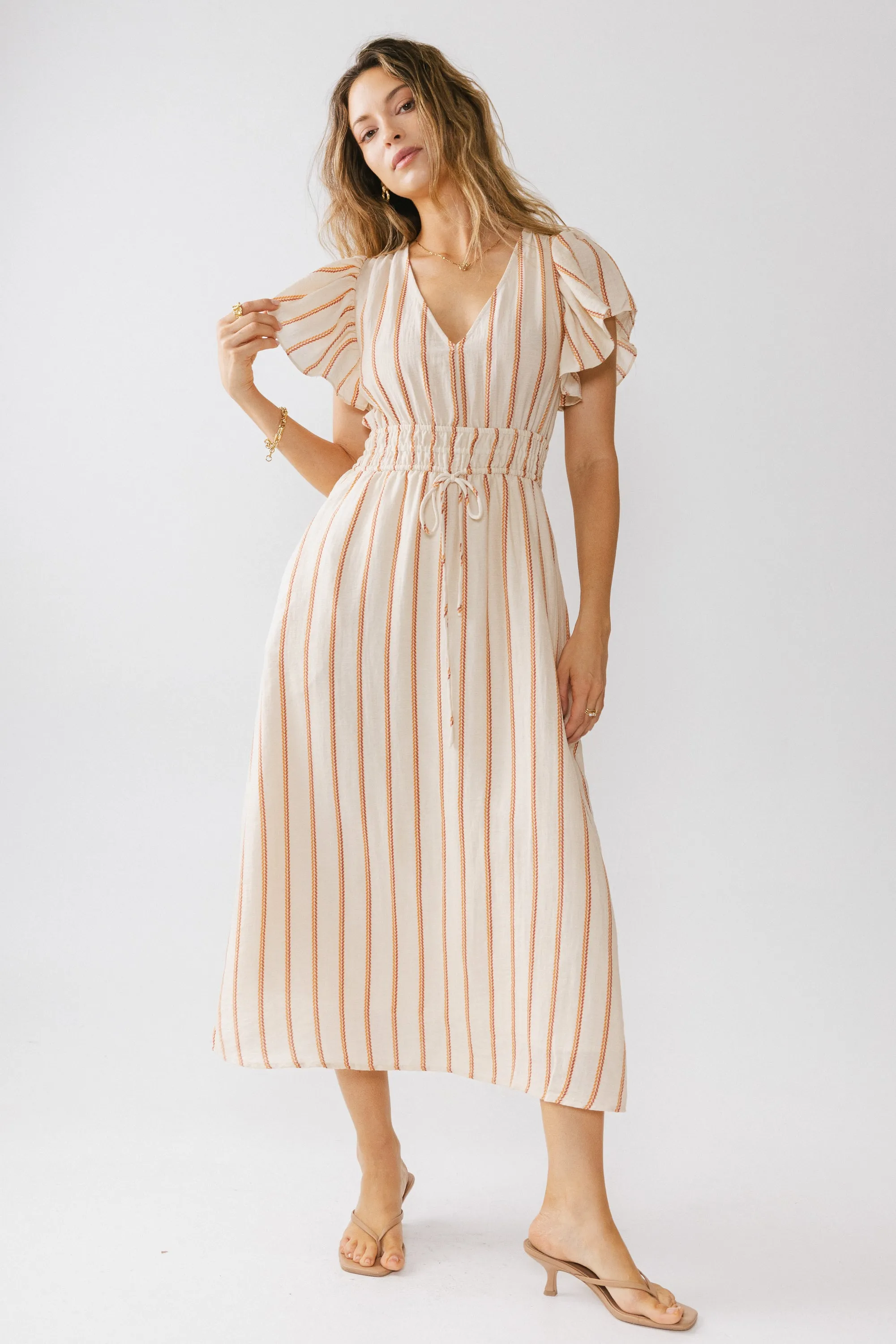 Khloe Abstract Maxi Dress - FINAL SALE sold by bohme product image thumbnail 5