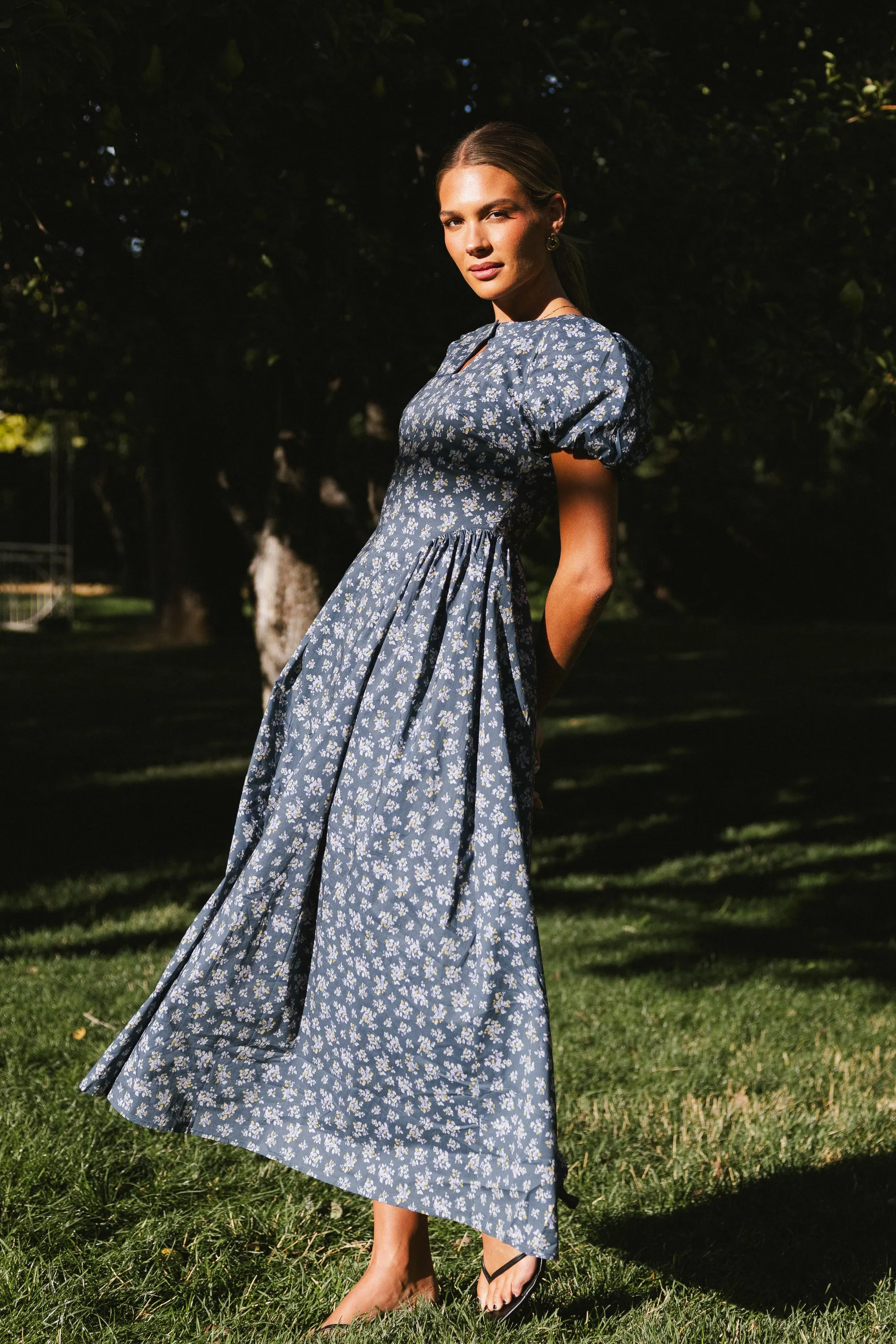 Baylor Floral Maxi Dress - FINAL SALE sold by bohme product image thumbnail 5