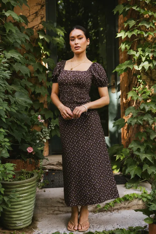 Finn Floral Maxi Dress sold by bohme