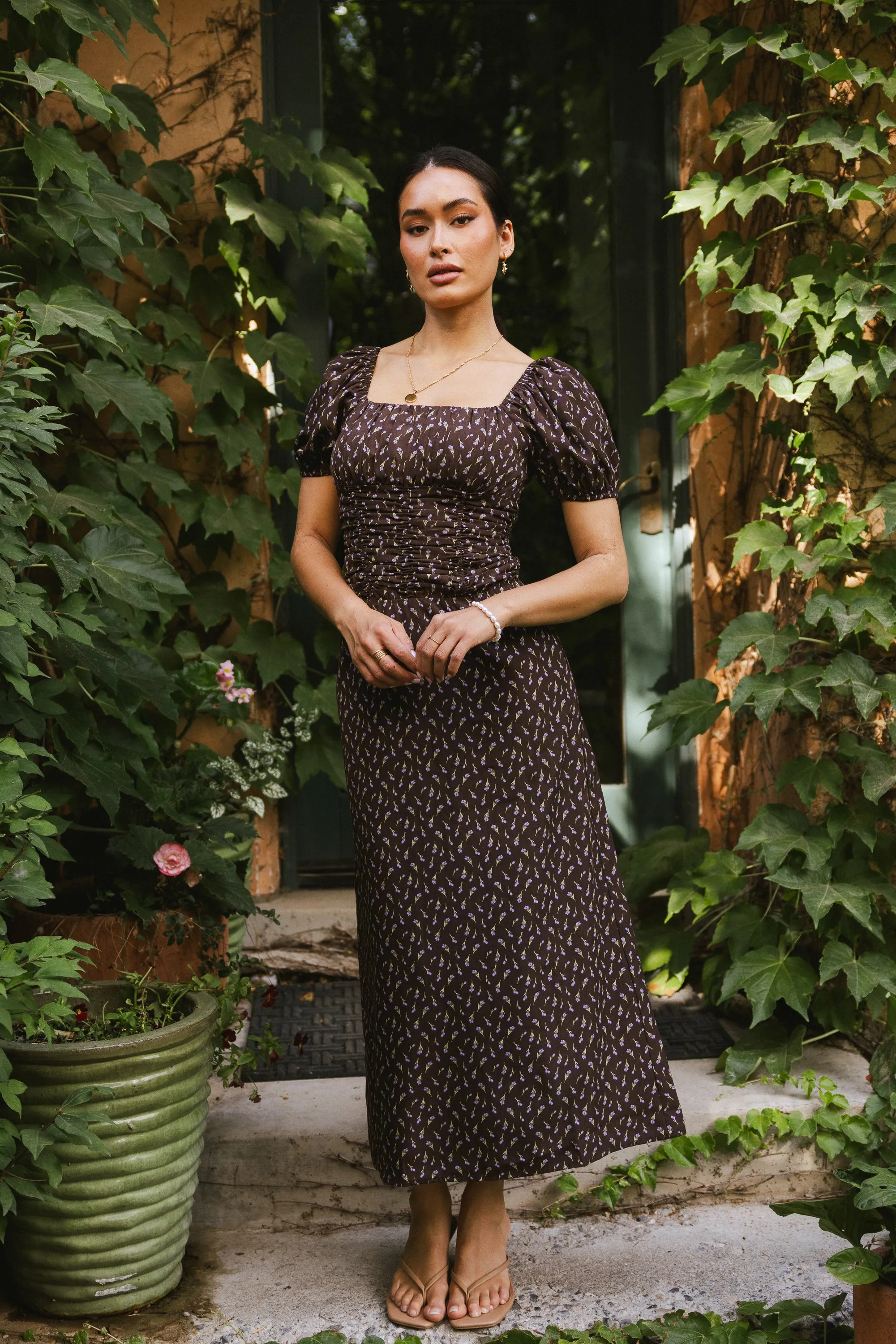 Finn Floral Maxi Dress sold by bohme product image thumbnail 5