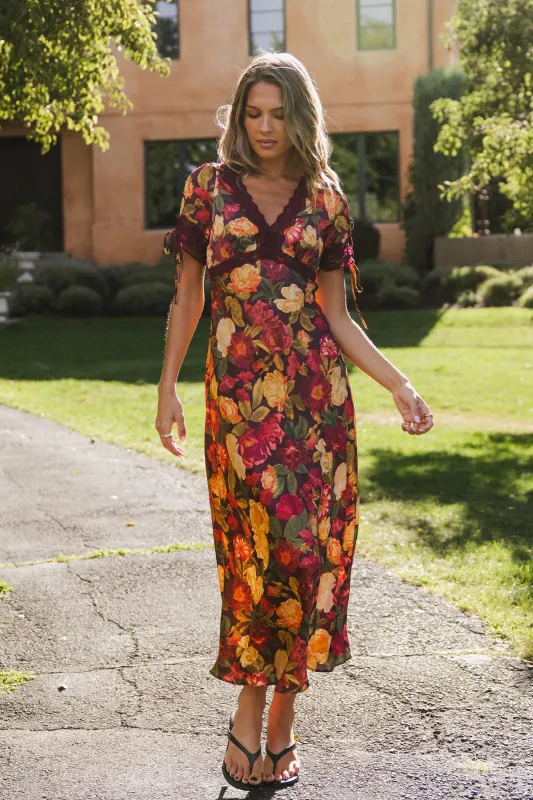 Oakley Floral Maxi Dress sold by bohme