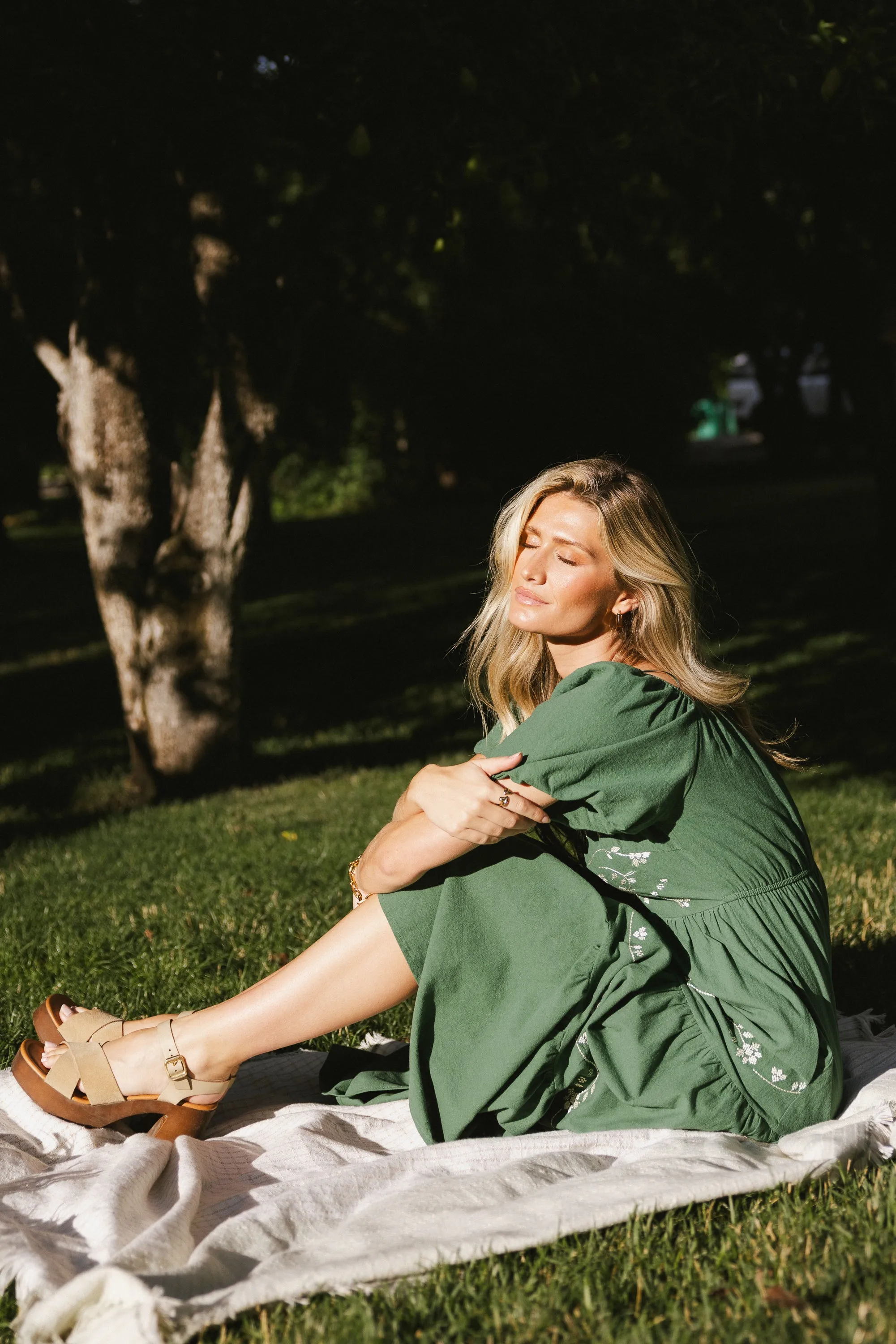 Wesley Tiered Maxi Dress - FINAL SALE sold by bohme product image thumbnail 4