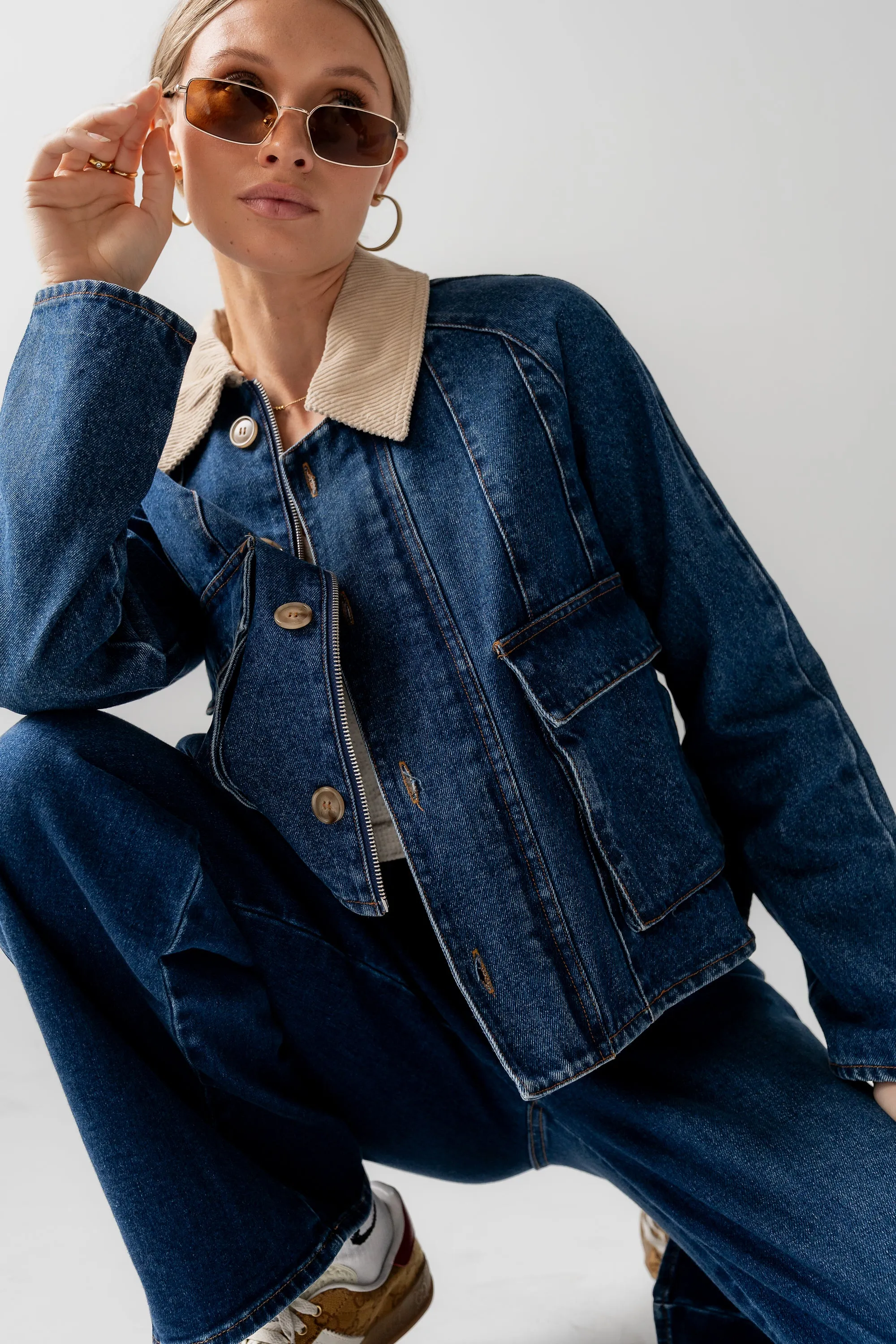 Kelly Denim Jacket sold by bohme