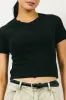 Tillie Reverse Seam Top in Black - FINAL SALE sold by bohme
