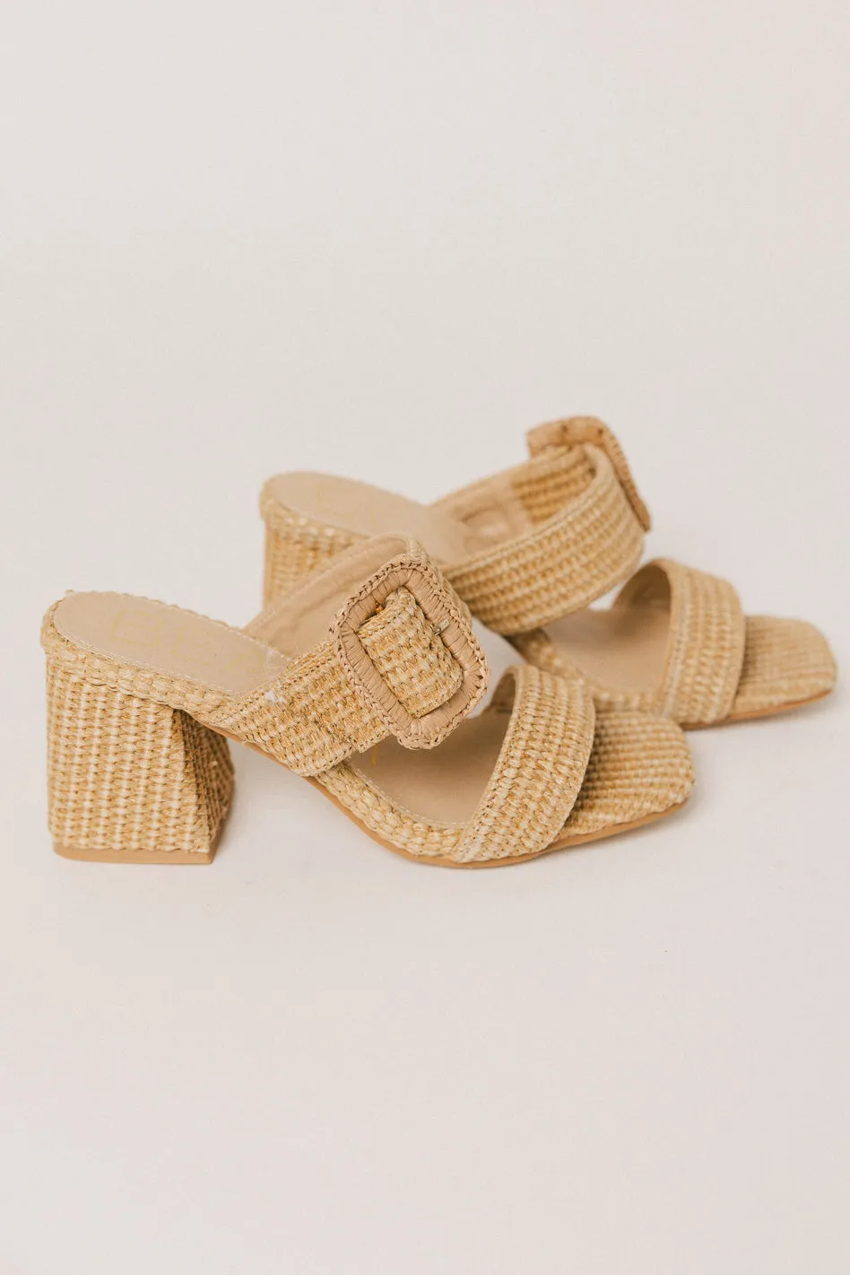 Corey Raffia Heel - FINAL SALE sold by bohme product image thumbnail 2