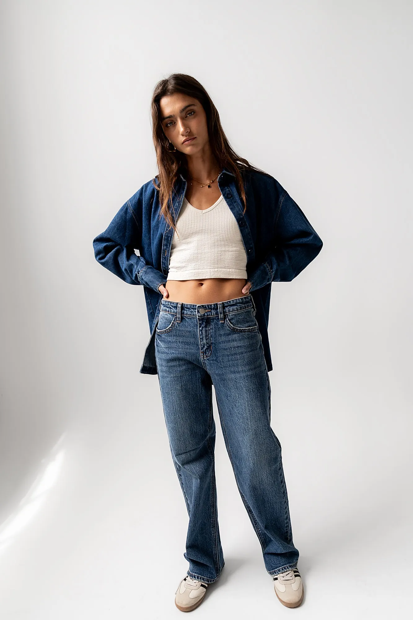 Maddy Oversized Button Up sold by bohme product image thumbnail 2